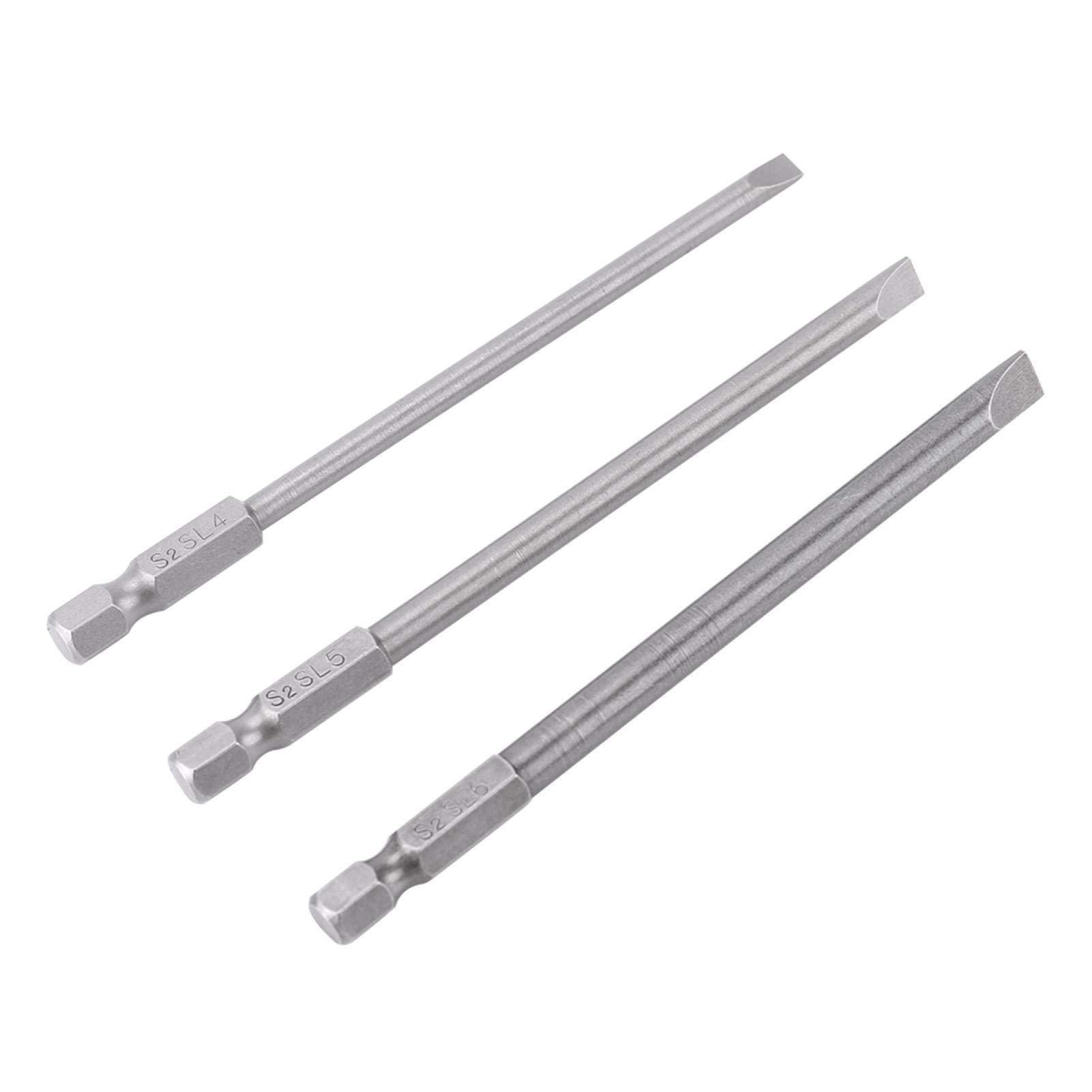 10-Piece Alloy Steel Magnetic Screwdriver Bits Set - Compatible with Hand Screwdrivers, Electric Screwdrivers & Power Drills - Perfect for DIY Projects, Home Repairs and Professional Use