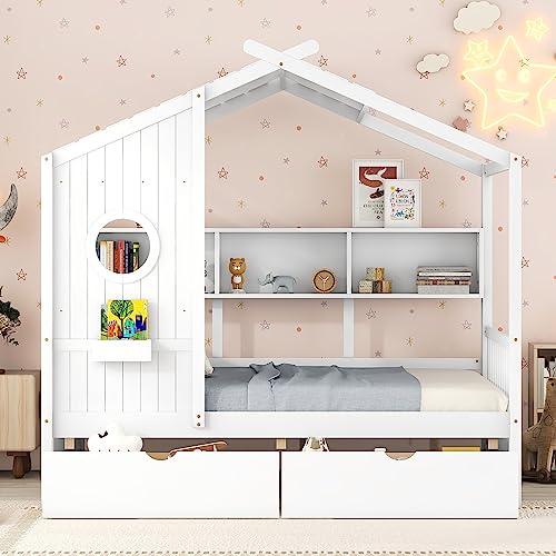 White Storage Shelf