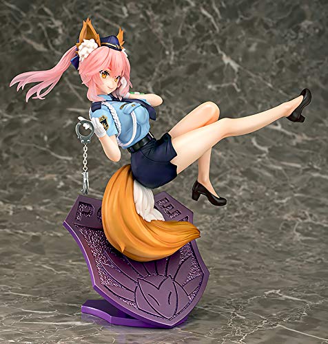 Fate/Extella Link: Tamamo No Mae (Police Fox Version) 1/7 Scale PVC Collectible Figure - Anime Gaming Display & Cosplay Inspiration