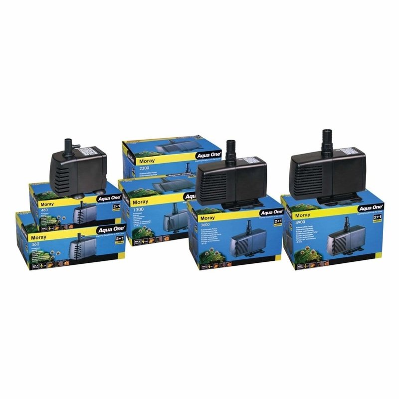 Aqua One Moray Powerhead - High Performance Submersible Water Pump for Aquariums & Fish Tanks - Perfect for Water Circulation, Filtration & Aeration in Freshwater & Saltwater Tanks