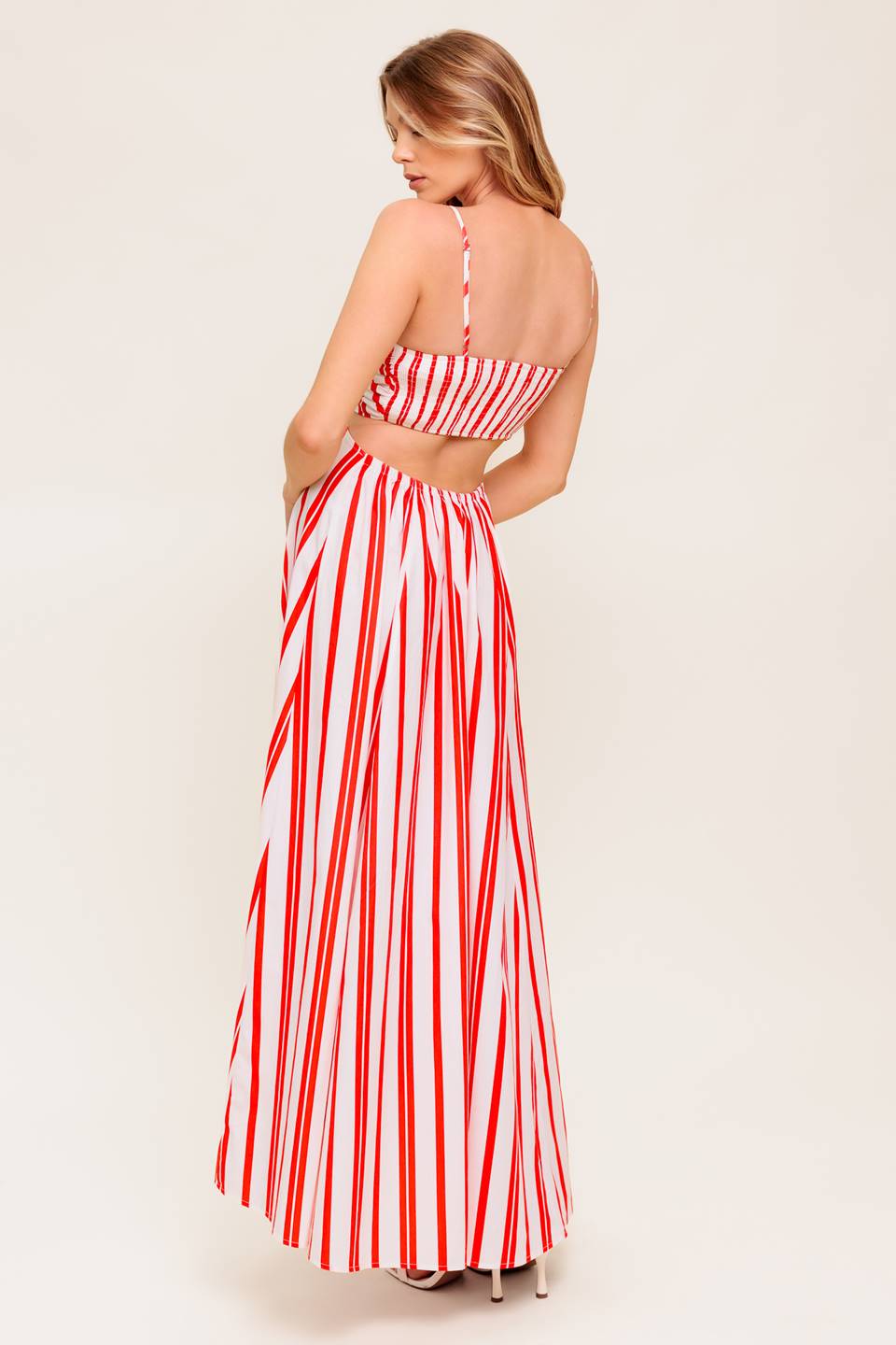 BOARDWALK DREAM MAXI DRESS in Red | Flowy Summer Beach Dress for Women | Perfect for Vacations, Weddings & Date Nights