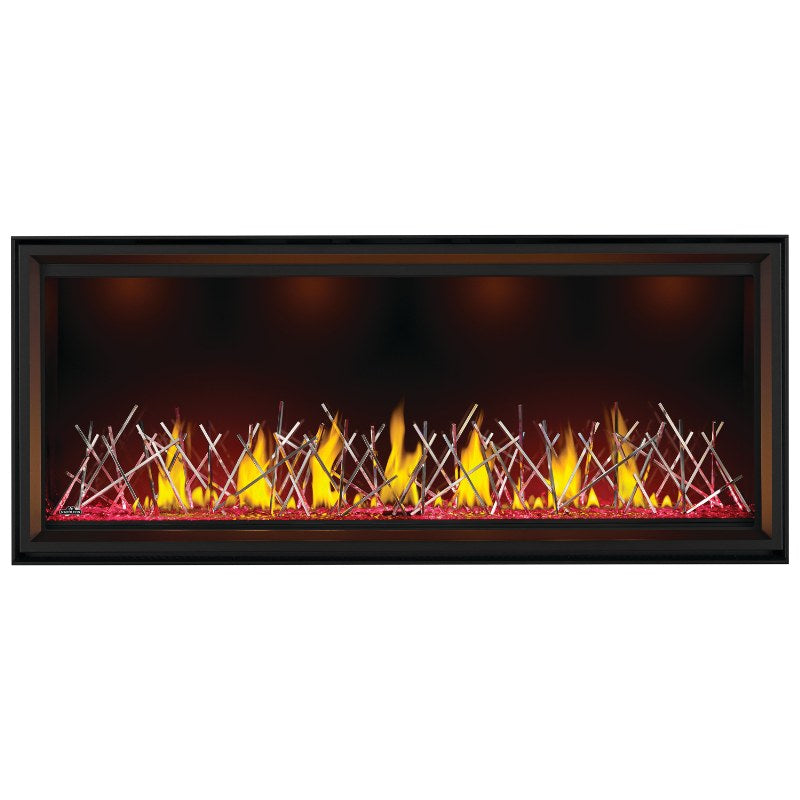 Napoleon TLV62N Tall Vector 62 Linear Direct Vent Gas Fireplace - Modern Heating for Living Rooms & Patios