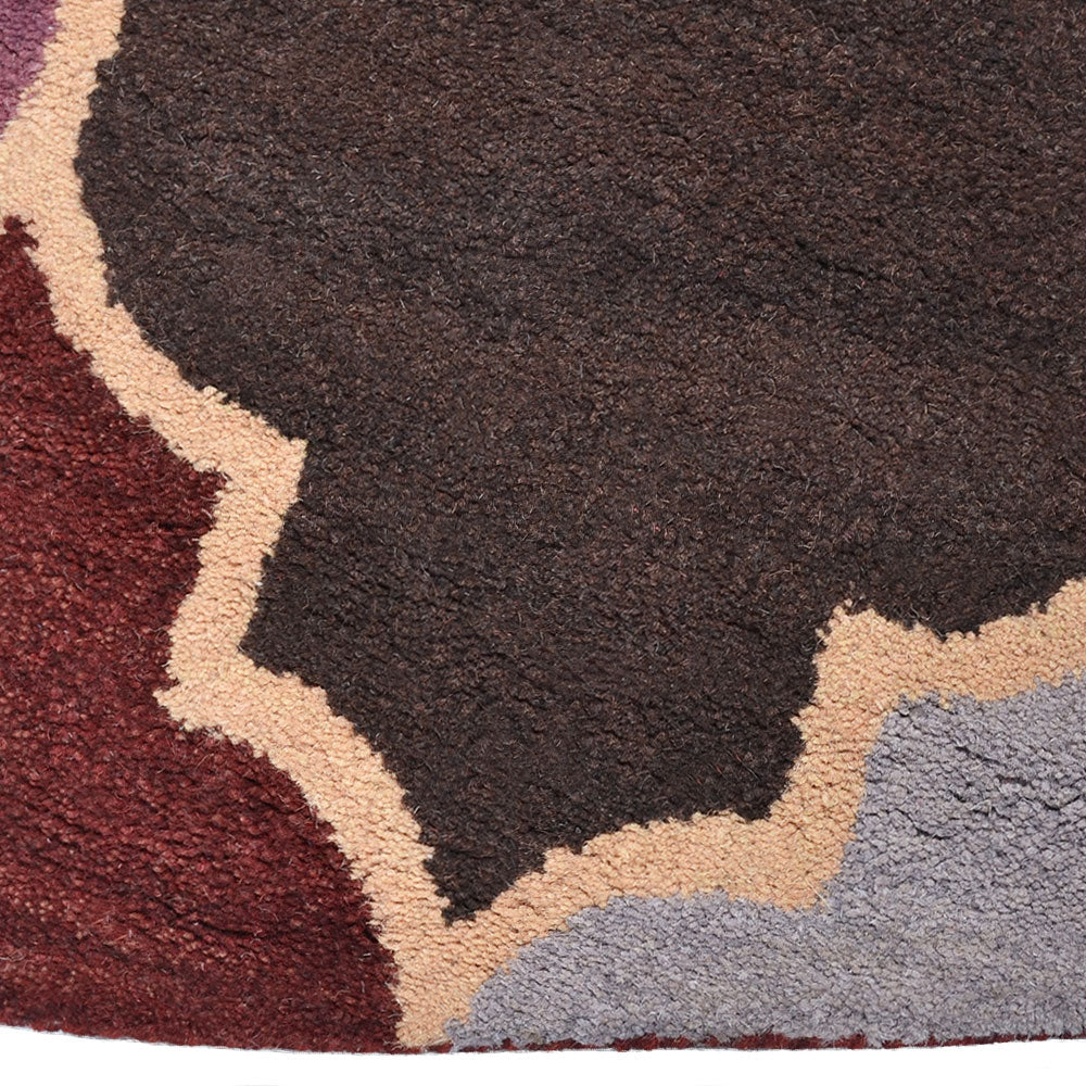 Prismatix Hand Tufted Area Rug - Soft Modern Boho Rug for Living Room, Bedroom, Nursery | Non-Slip Durable Home Decor