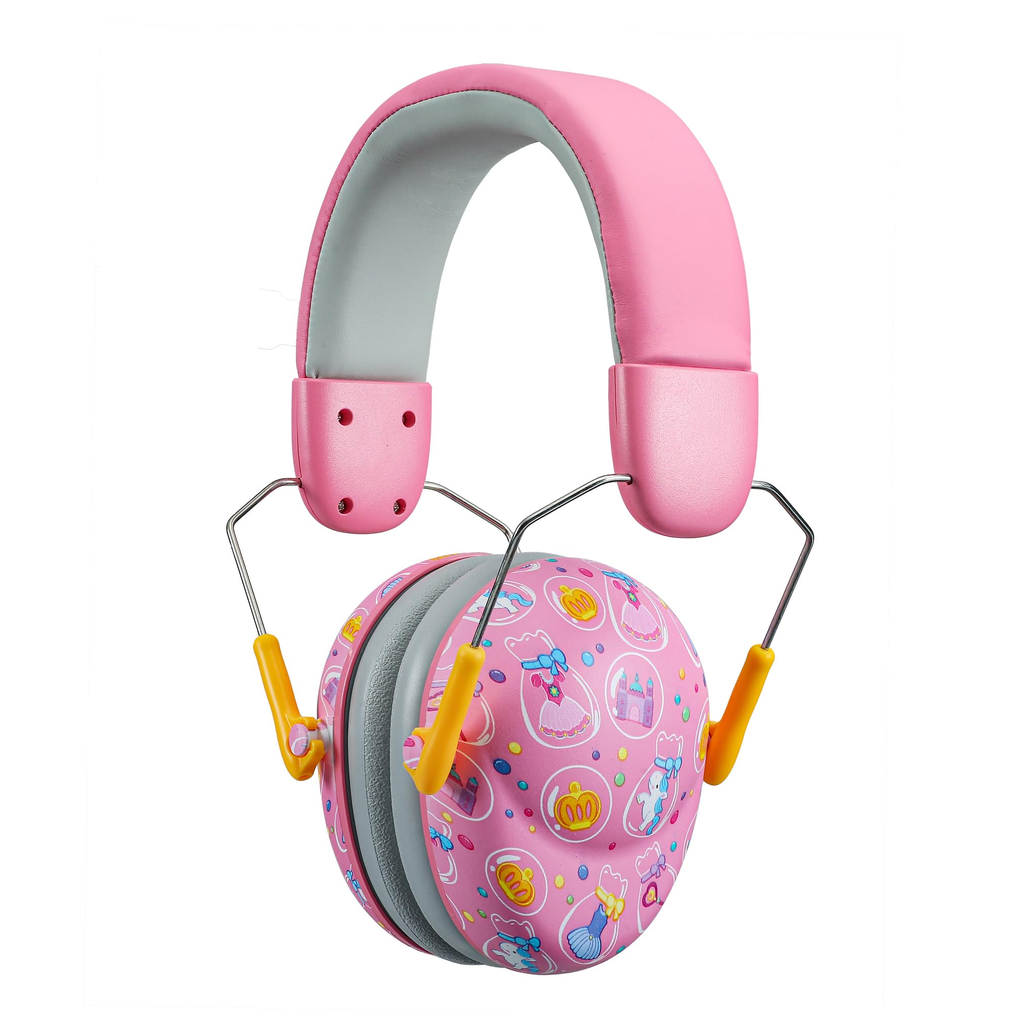 PandaEar Kids Noise Cancelling Headphones with 28dB NRR Hearing Protection - Comfortable Earmuffs for Autism, Children & Toddlers - Perfect for Air Travel, School, Concerts & Sensory Sensitivity