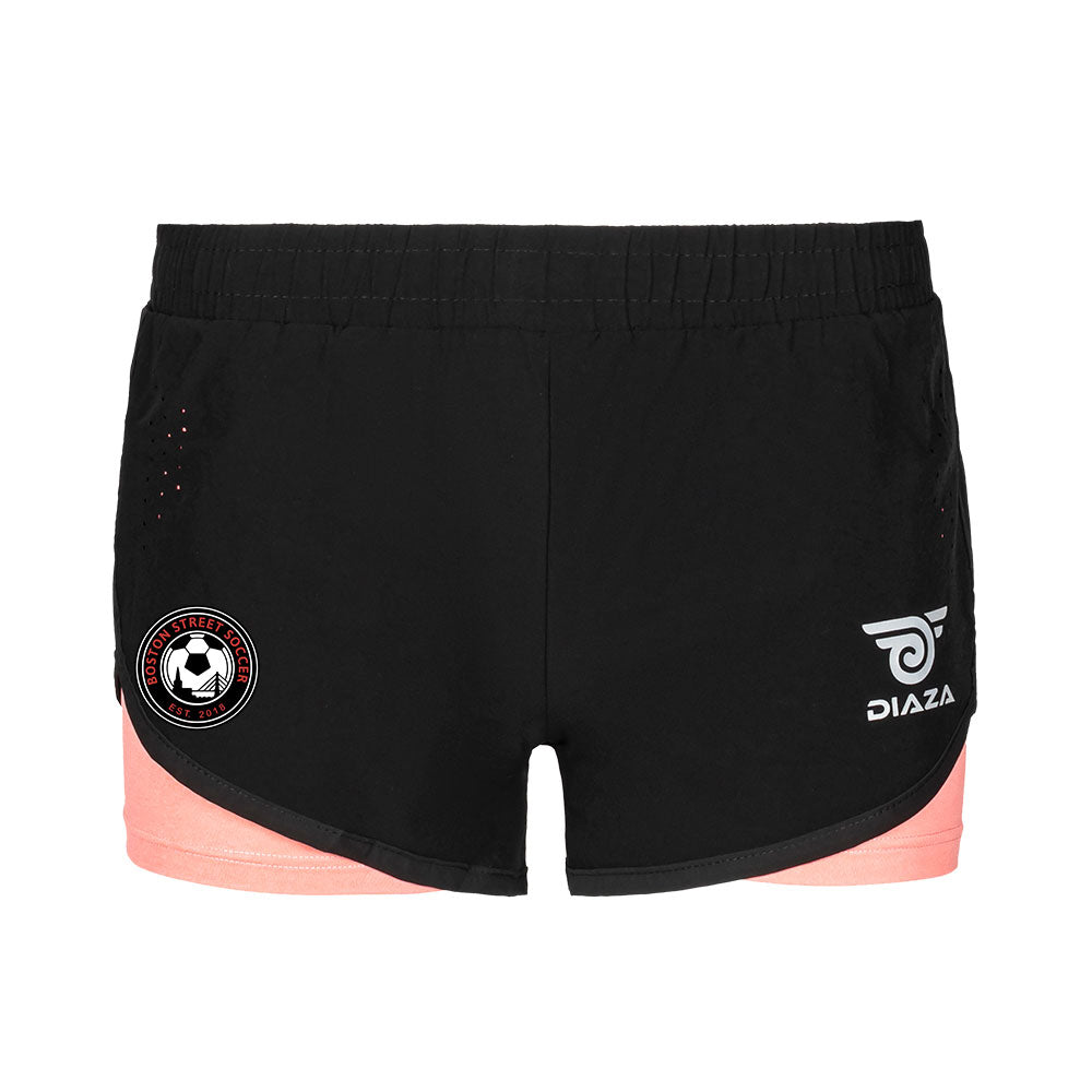 Boston Street Rosa Women's High Waist Denim Shorts - Trendy Distressed Denim Shorts for Summer, Casual Outfits & Streetwear Fashion