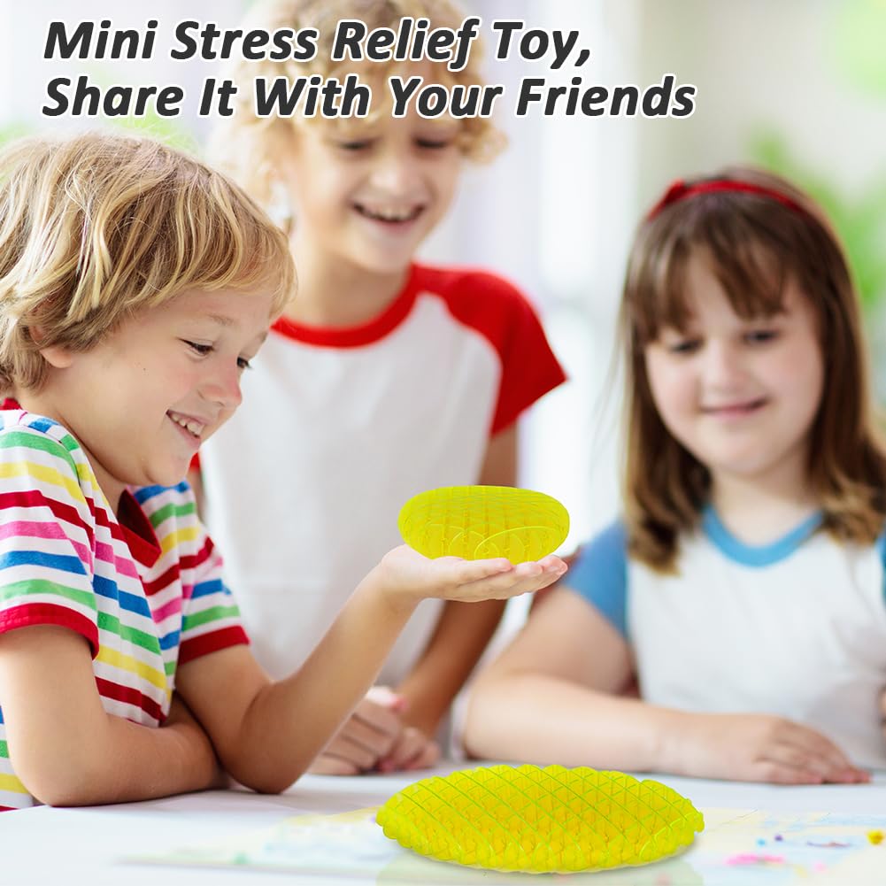 3D Elastic Mesh Fidget Worm Toy - Stretch & Squeeze Sensory Slug for Stress Relief, Anxiety & Focus - Fun Sensory Toys for Kids & Adults - Perfect for Office, Classroom & Home Use (4.72 Inch)