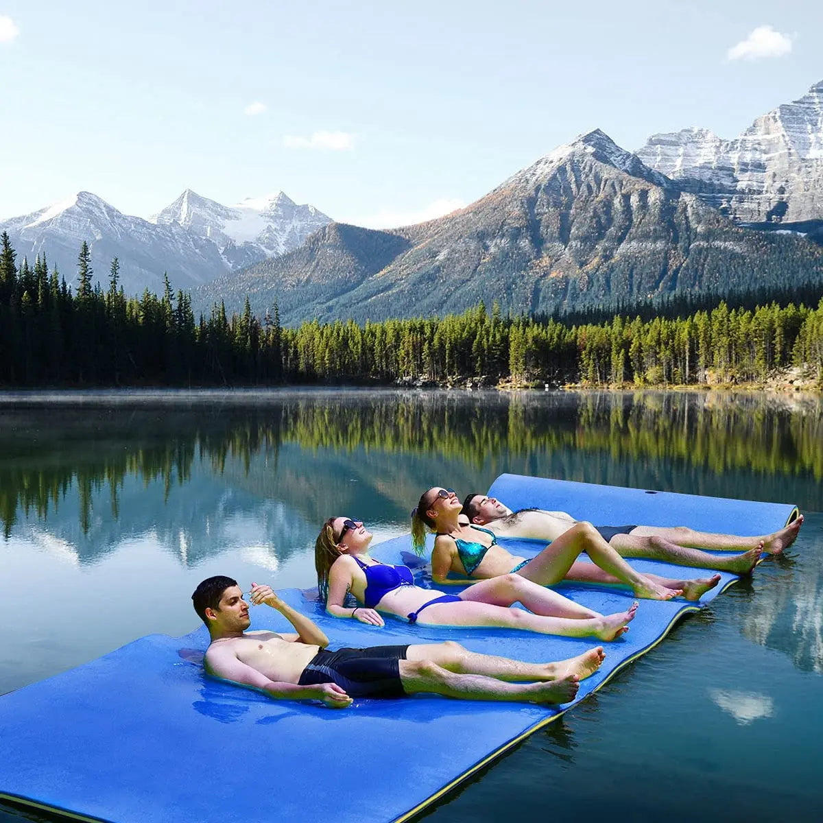 Premium Water Float Foam Mat - Thick Non-Slip Swimming Pool Float Pad for Kids & Adults - Perfect for Pool Relaxation, Beach Lounging & Water Play