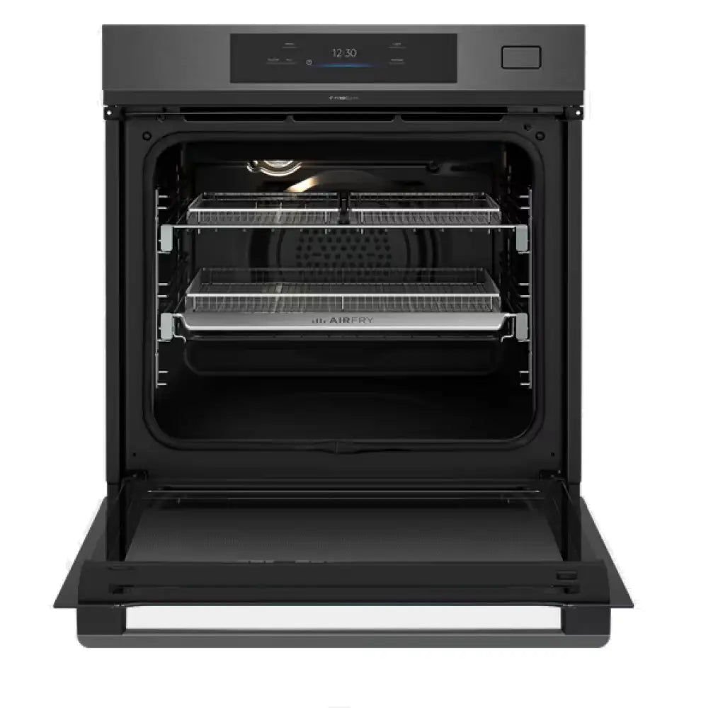 Westinghouse WVEP6918DD 60cm Multi-Function 19 Pyrolytic Oven with Roast & Steam - Dark Stainless Steel | Perfect for Baking, Roasting & Steam Cooking in Modern Kitchens