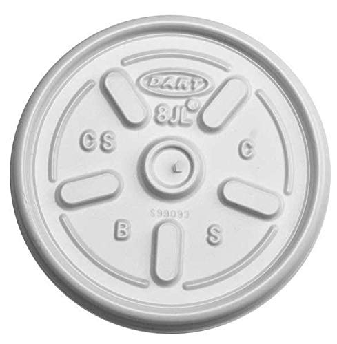 DRC8JL - Dart Plastic Lids for Food Storage Containers | BPA-Free, Leak-Proof, Microwave Safe | Ideal for Meal Prep, Leftovers & Restaurant Takeout Containers