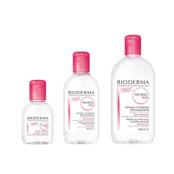 Bioderma Sensibio H2O Micellar Water - Gentle Makeup Remover & Cleanser for Sensitive Skin | Face Cleansing & Makeup Removal Solution for Daily Skincare Routine