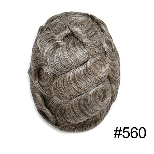 #560 Medium Light Brown+60% Synthetic Grey
