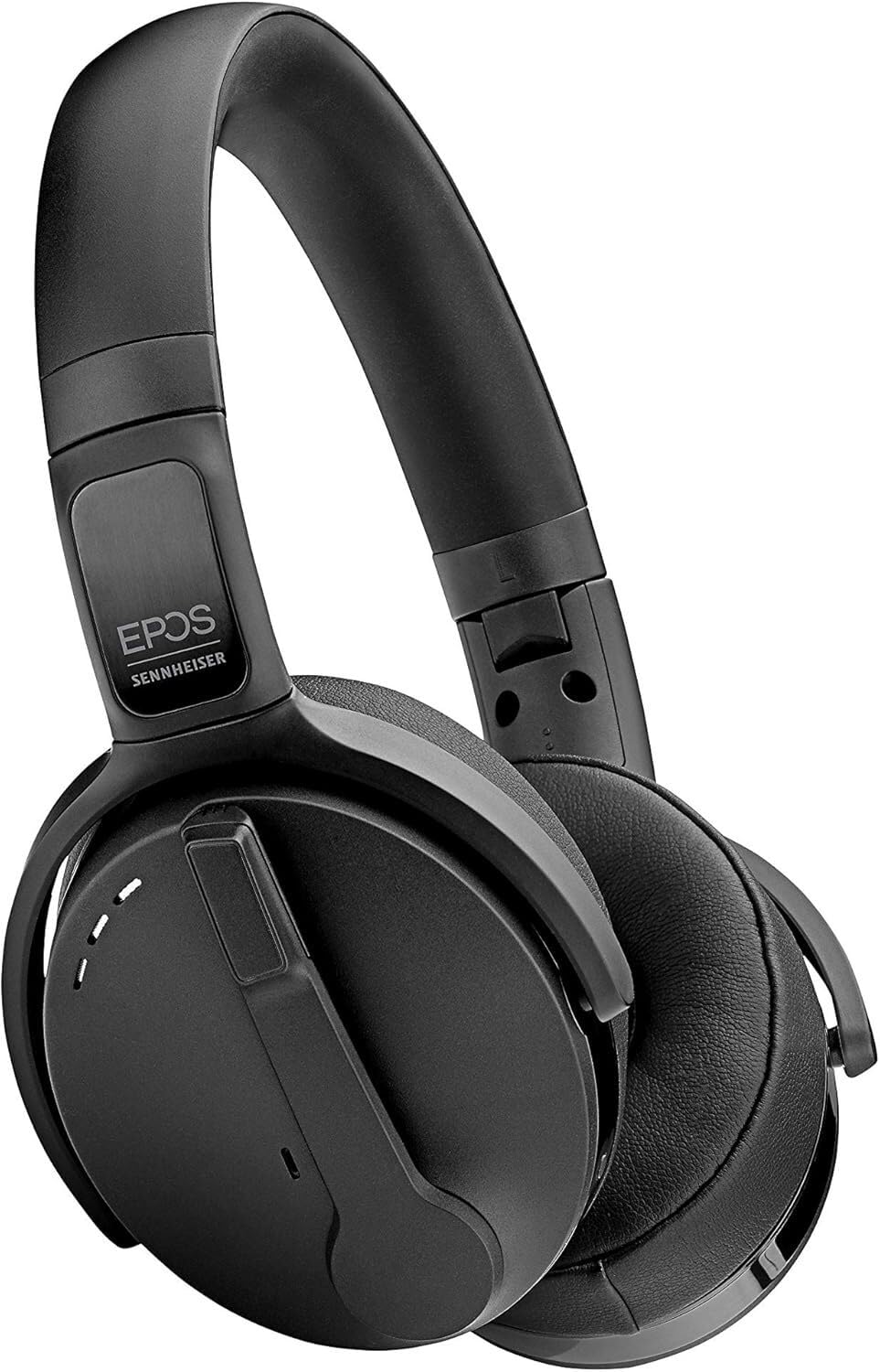 EPOS | SENNHEISER Adapt 563 Wireless Bluetooth Headset with Active Noise Cancellation - Dual-Sided Connectivity, Foldable Boom Mic - UC Optimized for Office & Remote Work (Black) | Perfect for Video Calls, Online Meetings & Home Office Use