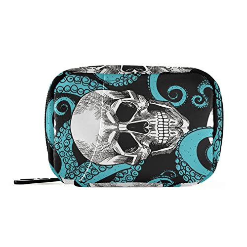 Octopus and Skull