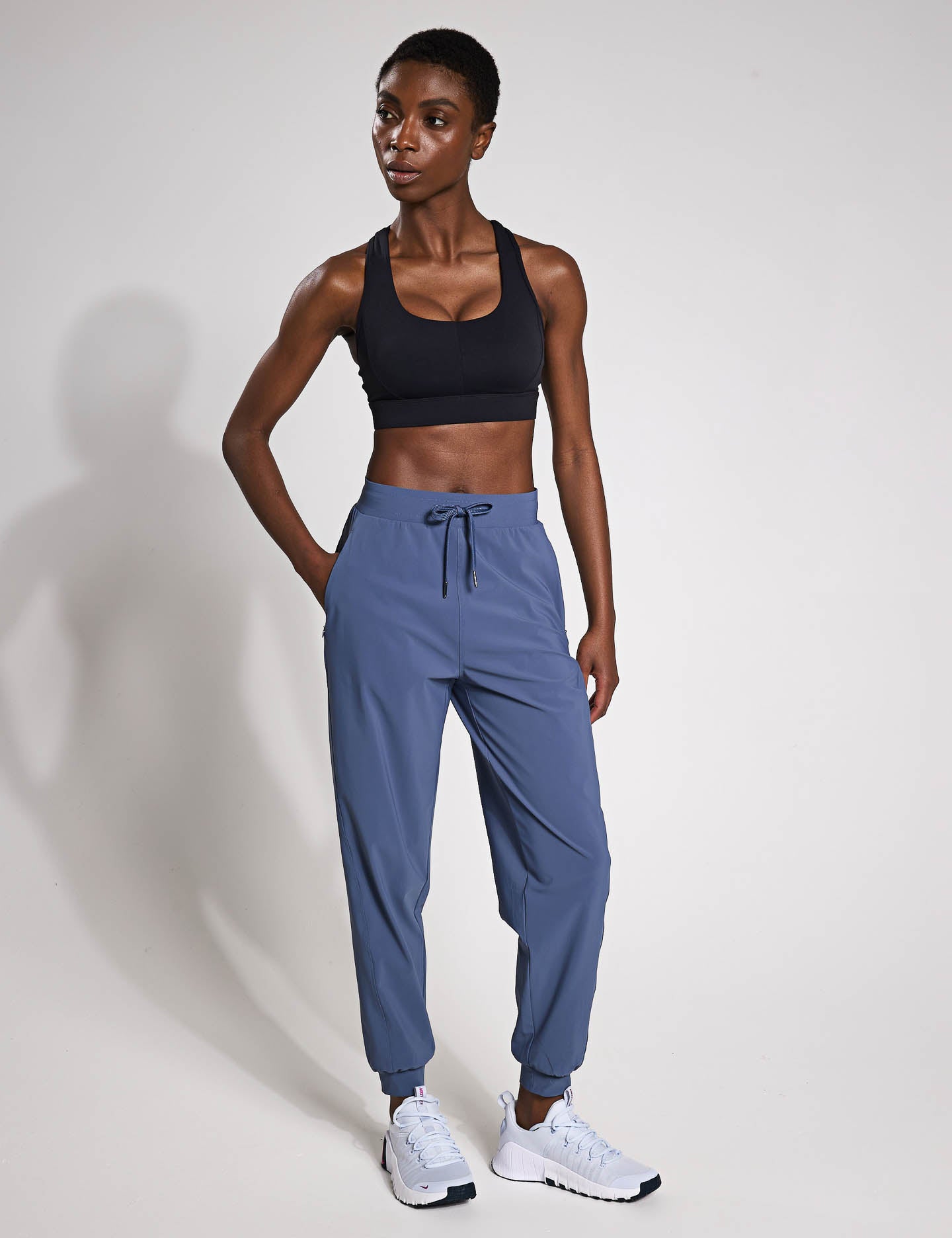 Explorer Jogger Pants for Men - Endless Blue Comfortable Stretch Joggers for Running, Travel & Lounge Wear - Perfect for Outdoor Activities and Casual Style