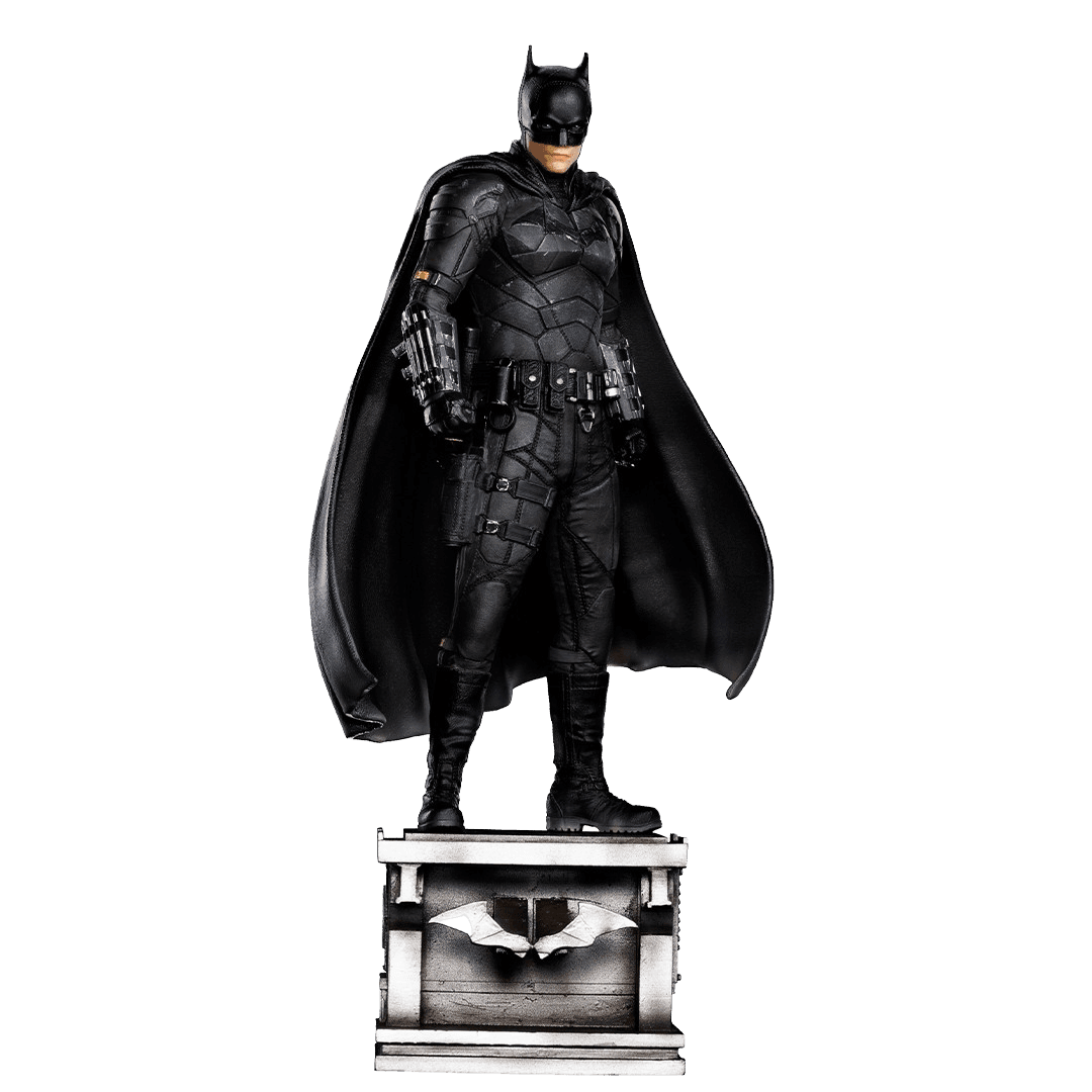 Iron Studios The Batman BDS Art Scale 1/10 Statue - Premium Collectible Figure for DC Fans, Home Display & Comic Conventions
