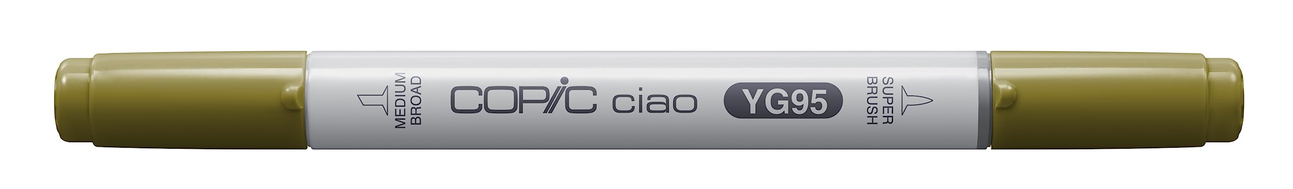 Copic Ciao Markers - Set of 12 Alcohol-Based Sketch Markers, Pale Olive Green for Artists & Illustrators | Perfect for Manga, Comic Art & Professional Illustration