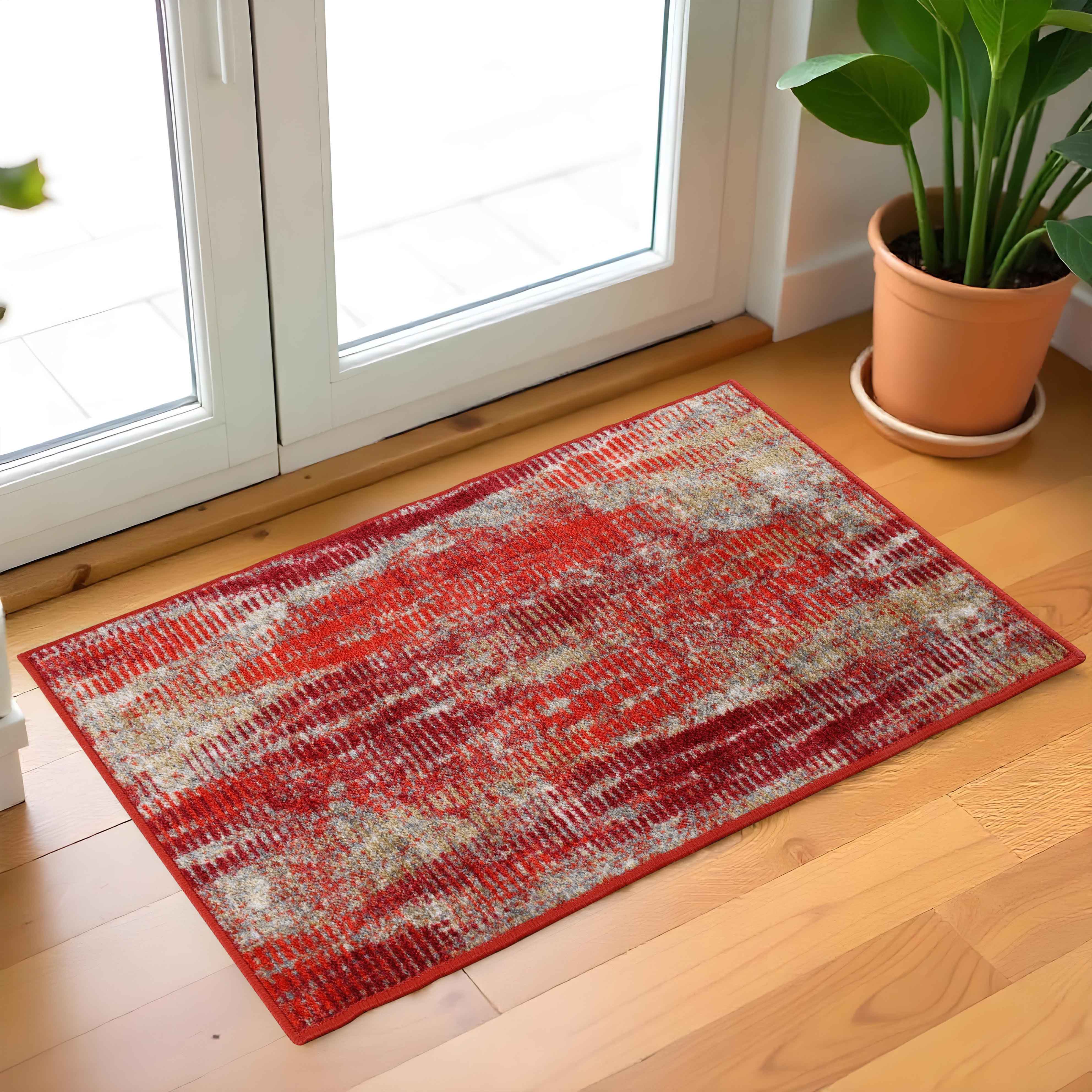 Brayton Modern Non-Slip Washable Indoor Area Rug or Runner - Soft Comfort for Living Room, Bedroom, Hallway - Home Decor & Floor Protection