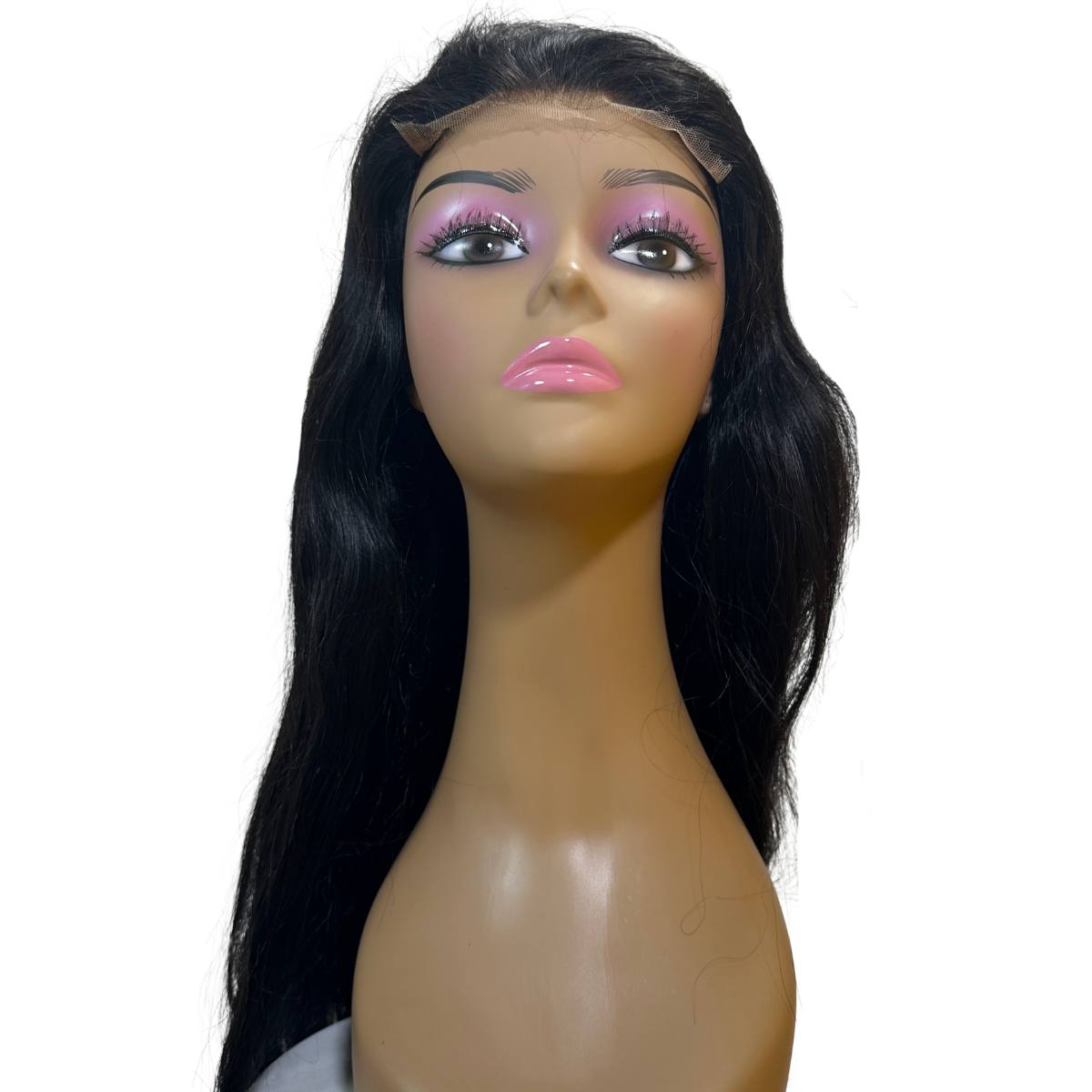 Jet Black Straight 5x5 HD Glueless Lace Closure Wig - 26 Inch Human Hair Wig for Black Women | Perfect for Daily Wear, Parties & Special Occasions