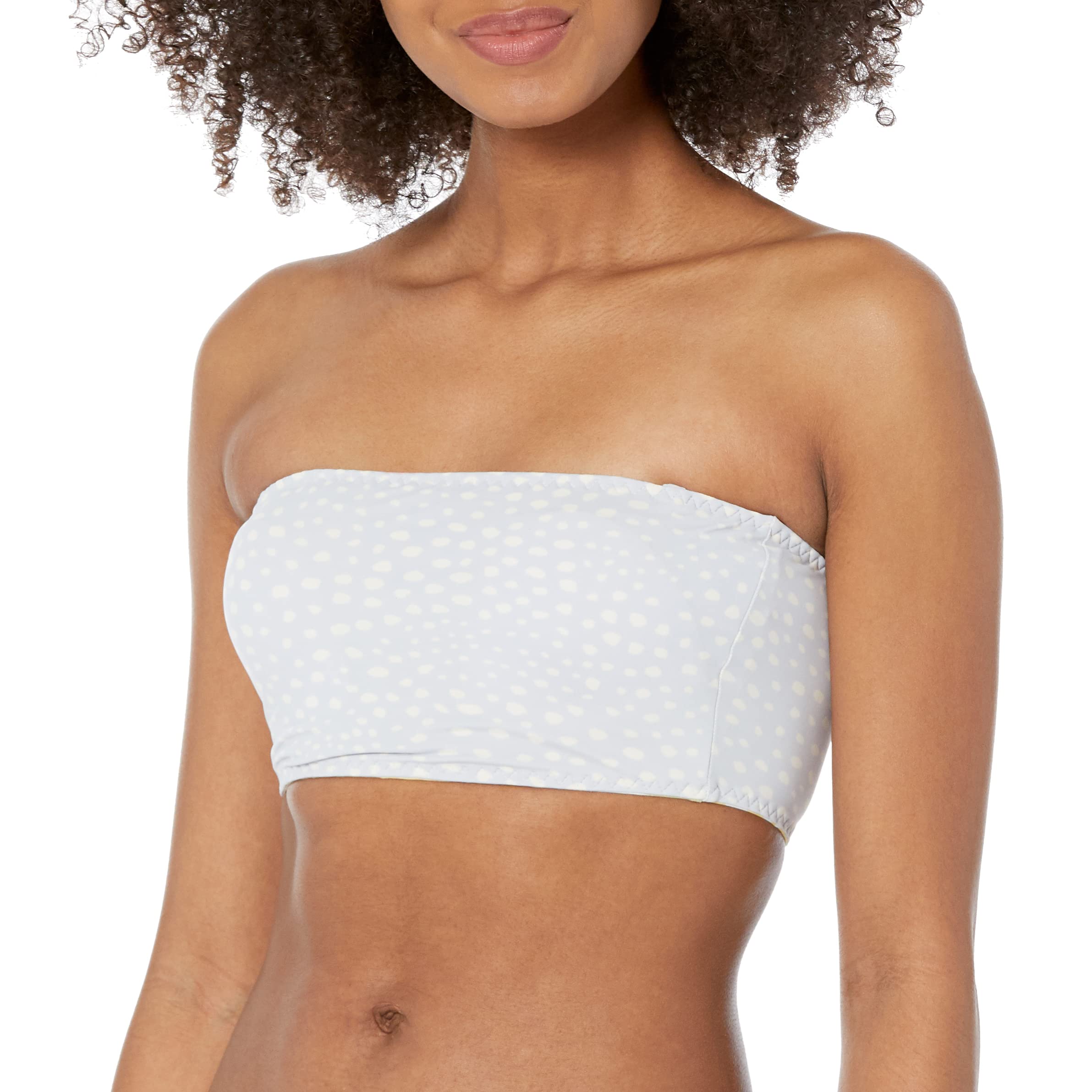 Billabong Women's Tropic Jungle Print Skinny Tube Bikini Top - Floral Swimwear for Beach, Pool & Summer Vacations