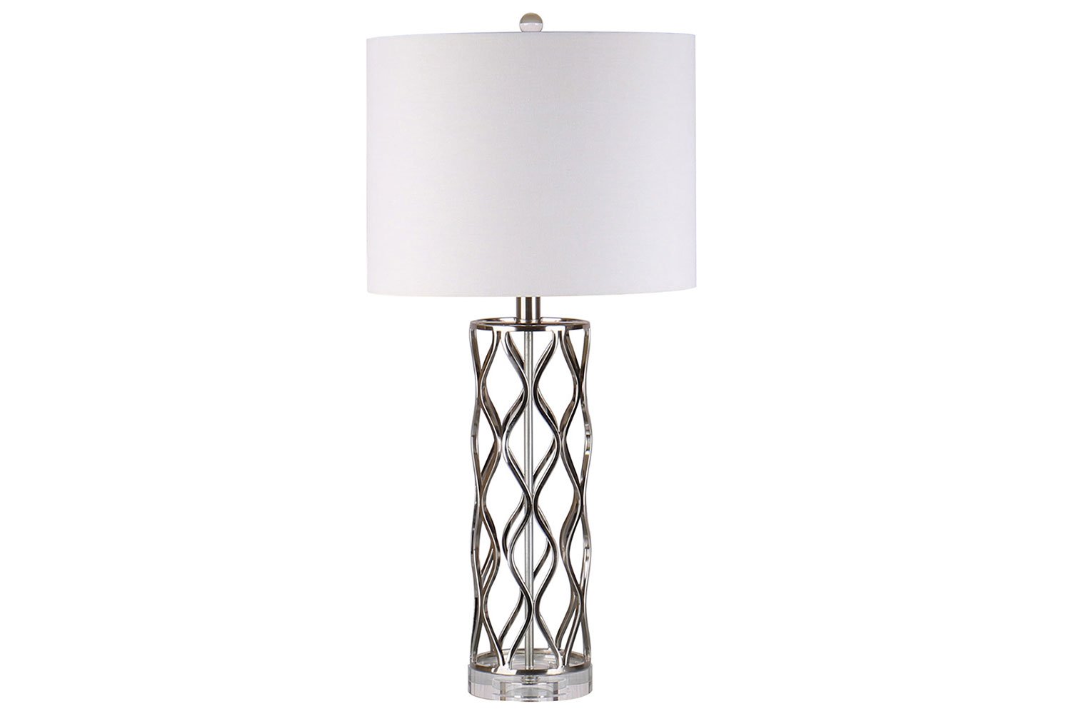 Modern Iron Base Table Lamp - 27.5