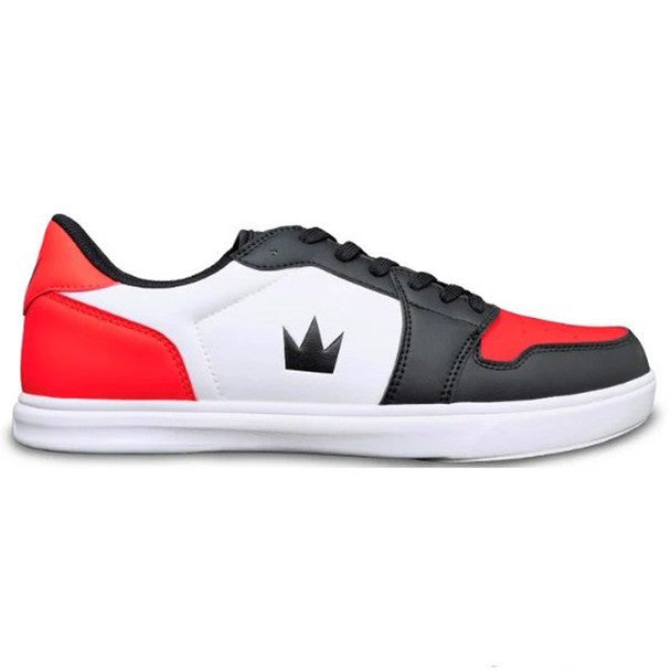 Brunswick Men's Fanatic Bowling Shoes - Black/Red | Lightweight & Comfortable for League & Tournament Play | Perfect for Serious Bowlers & Casual Play