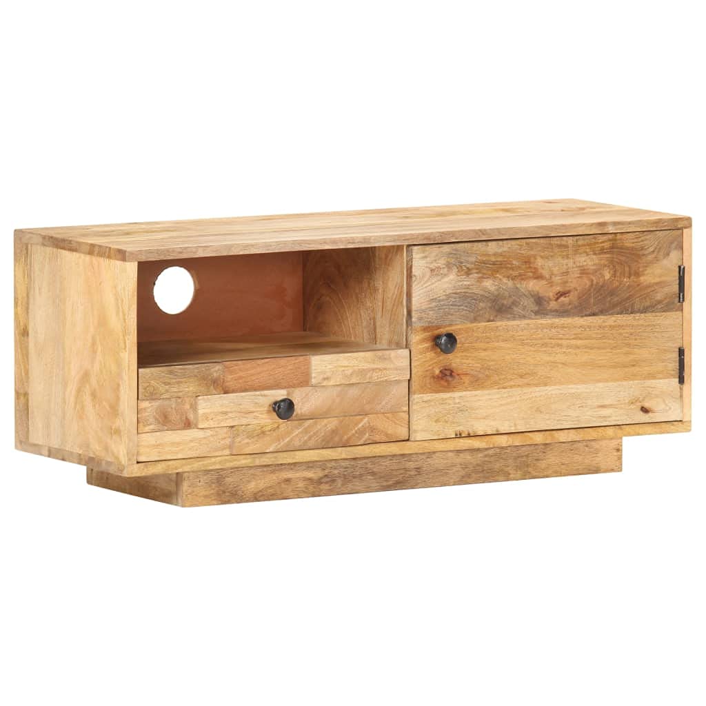 Modern TV Stand with Storage - 35.4