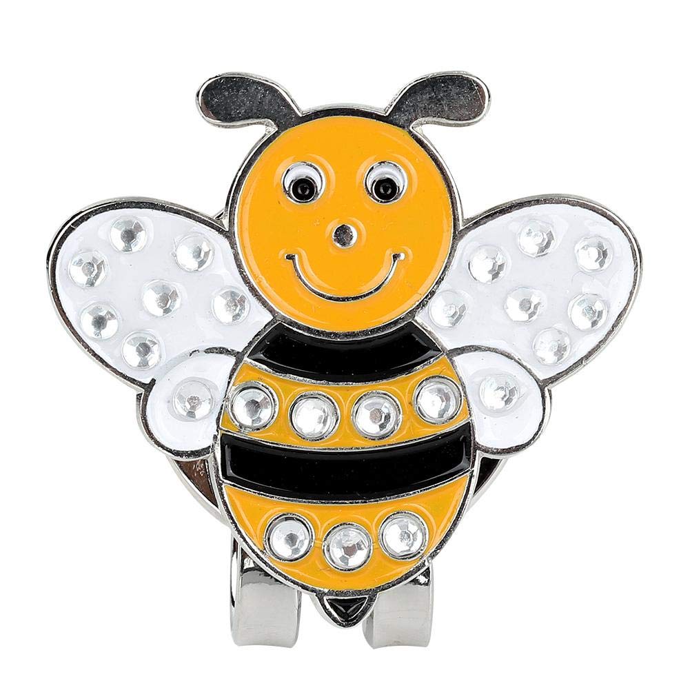 Vbestlife Cute Pattern Golf Hat Clip with Detachable Magnetic Ball Marker - Stylish Golf Accessory for Women & Kids - Perfect for Golf Tournaments, Practice & Outdoor Sports