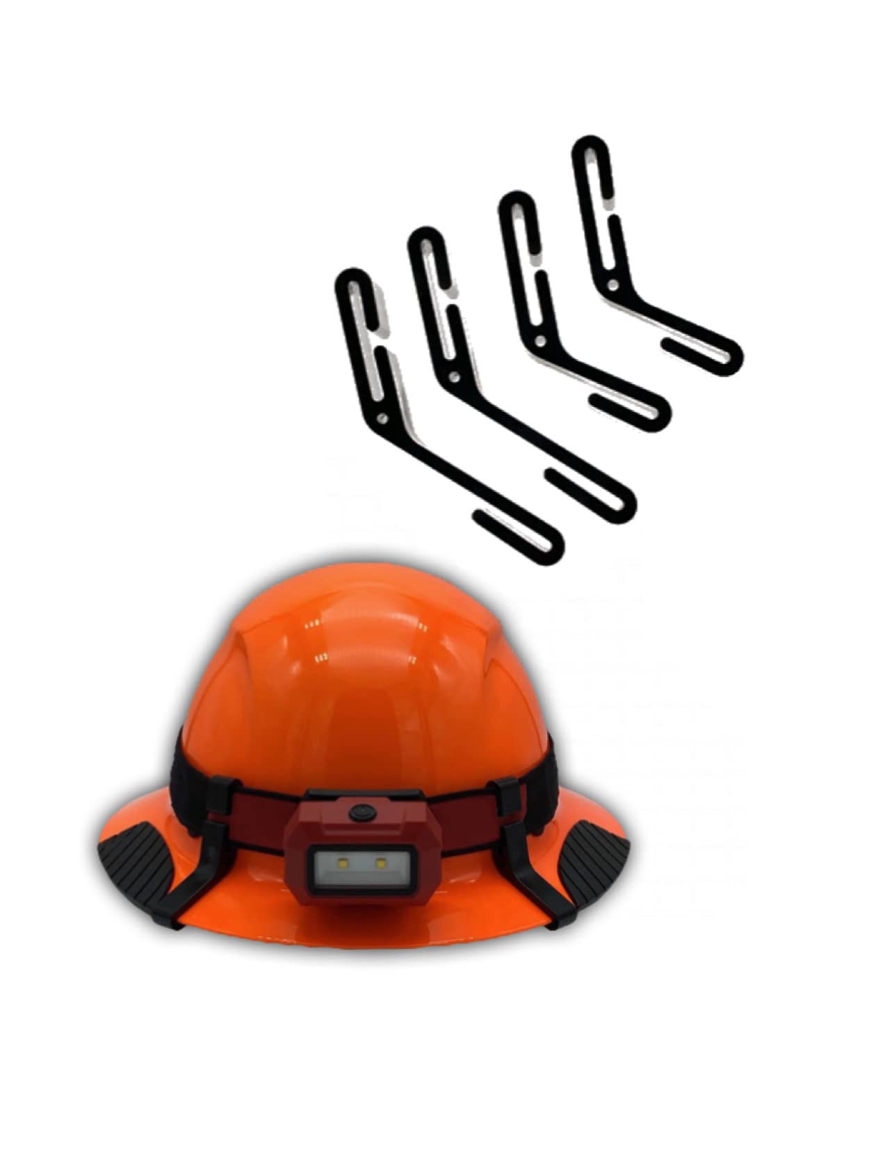 AllBrim Hard Hat Clips - Secure & Durable for Construction Work