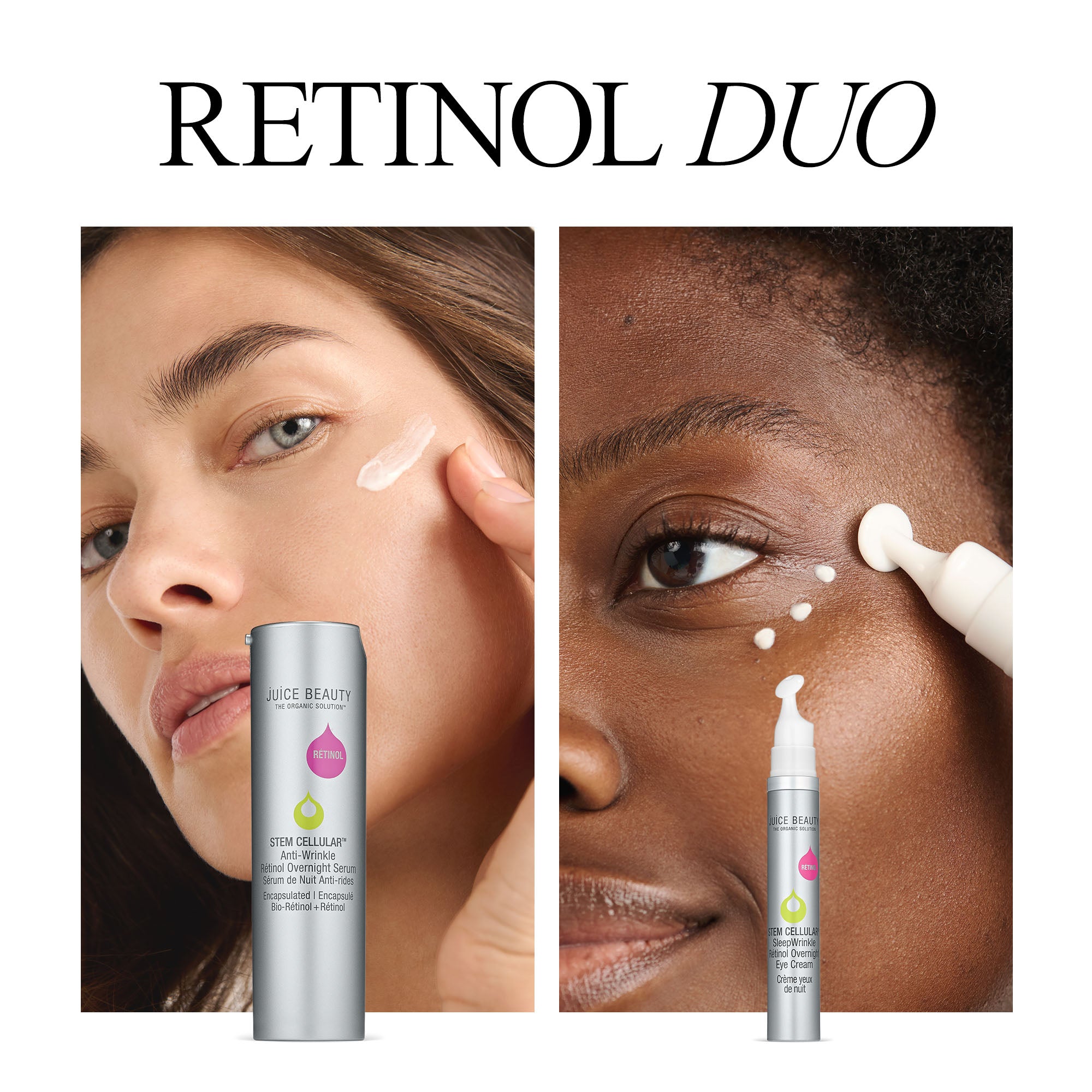 Retinol PM Youth Boosting Night Cream Set - Anti-Aging Skincare Kit for Wrinkles & Fine Lines | Perfect for Nighttime Routine & Mature Skin Care