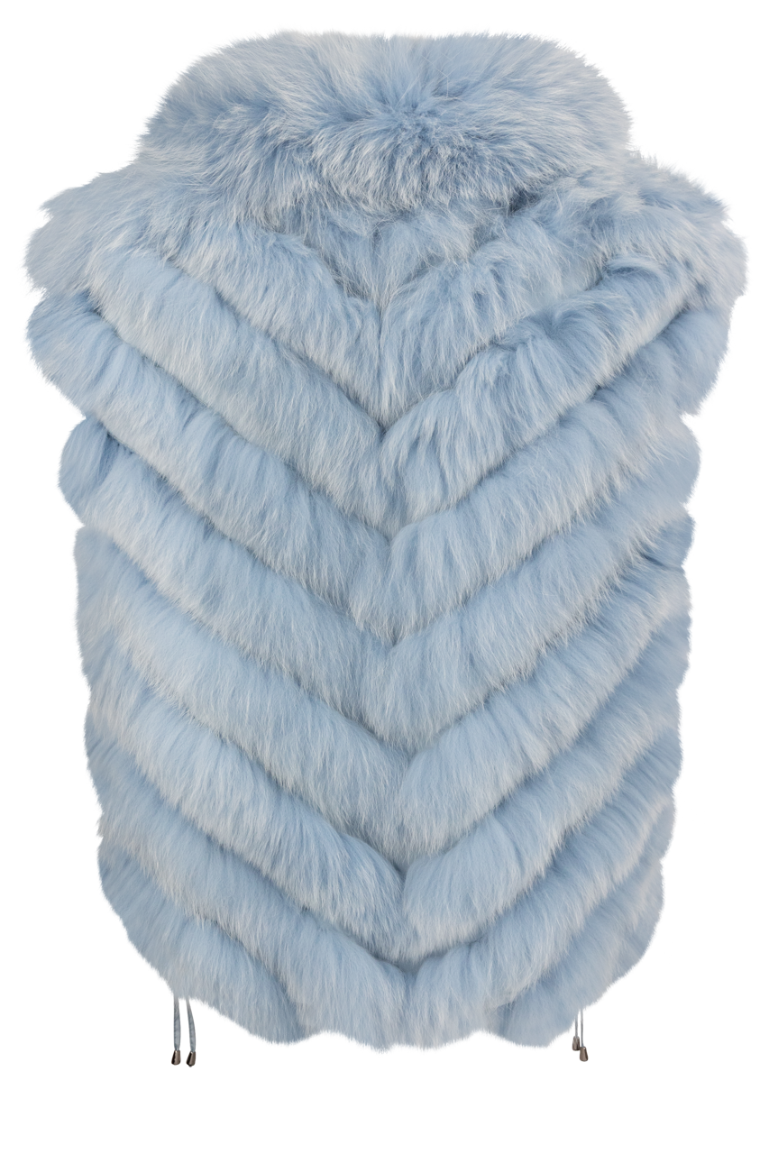 Luxury Diomi Fox Fur Vest for Women - Soft & Warm Winter Fashion - Perfect for Parties, Weddings & Cold Weather Outfits