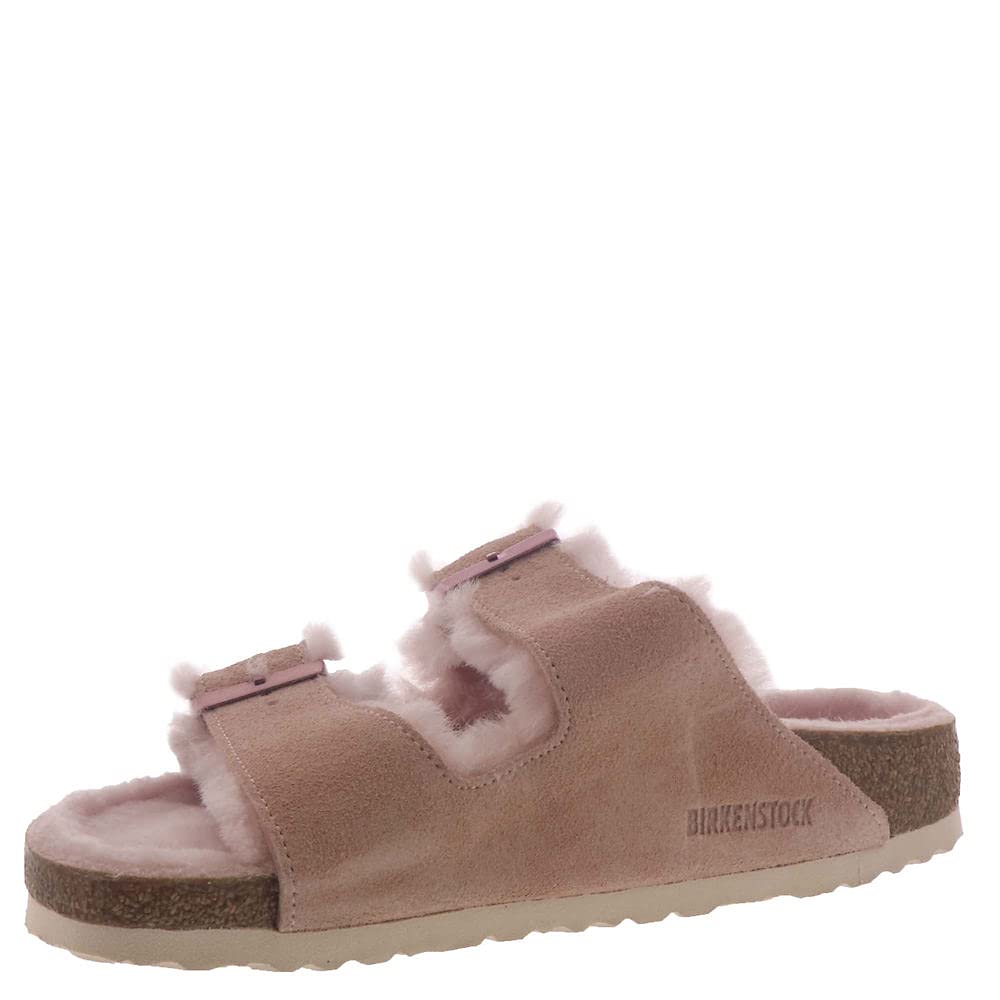 Birkenstock Women's Arizona Shearling Sandals - Soft Wool Lined Comfort Slides for Indoor/Outdoor Wear - Perfect for Home, Office & Casual Outings