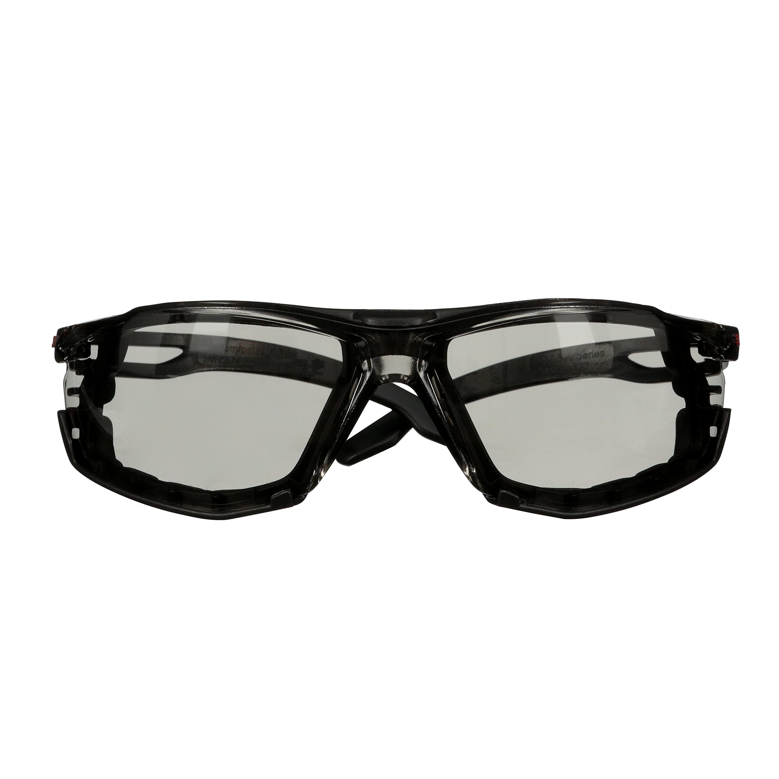 SecureFit 500 Series Safety Glasses - 20 Pack ANSI Z87.1 Certified Impact Resistant Eyewear with Anti-Fog Scotchgard Lens, Adjustable Ratchet Temples & Foam Gasket - Ideal for Construction, Woodworking, Lab Work & Outdoor Sports Protection