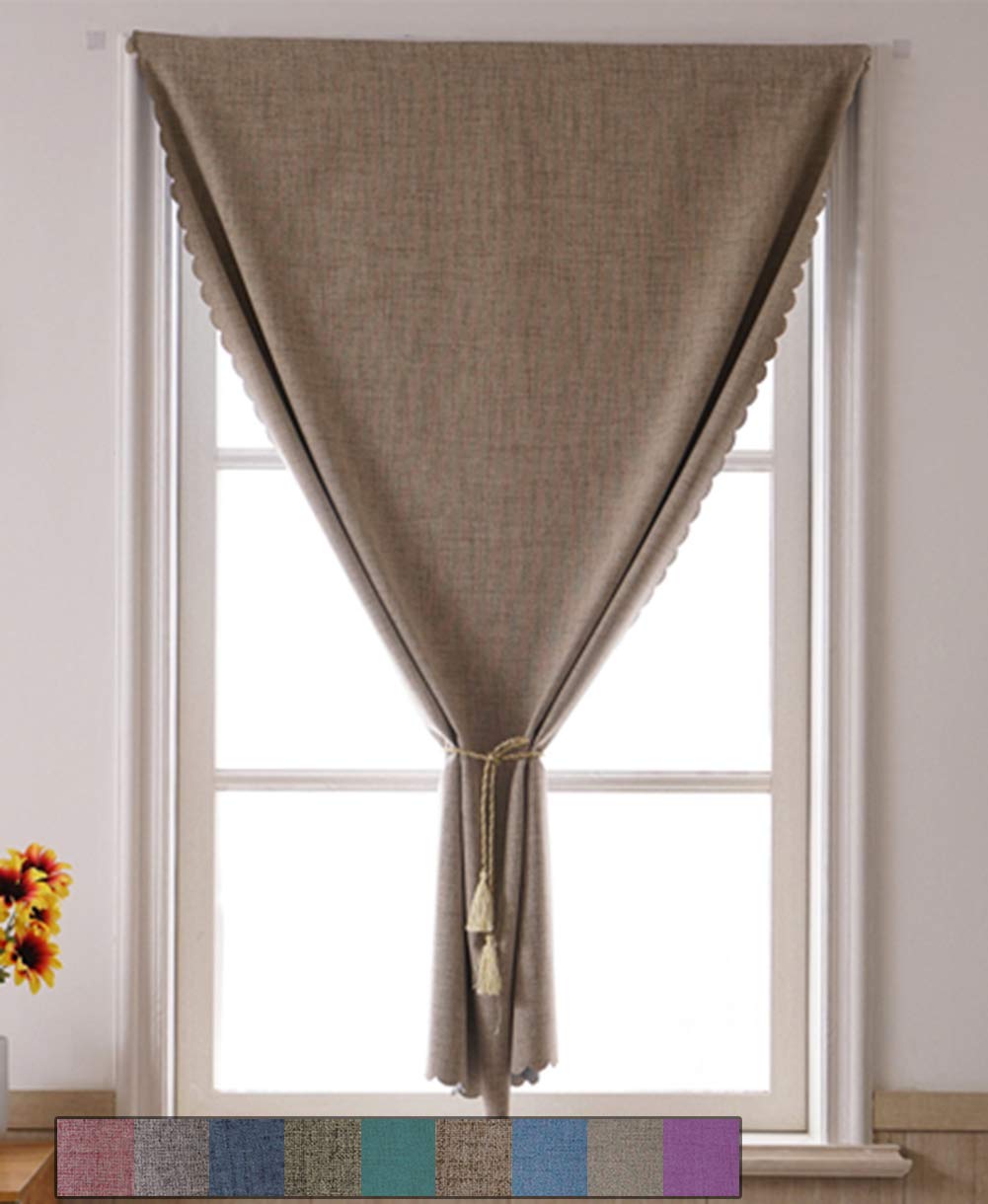 GettyGears 100% Blackout Lined Curtains - Thermal Insulated Window Drapes for Bedroom & Kitchen, 78