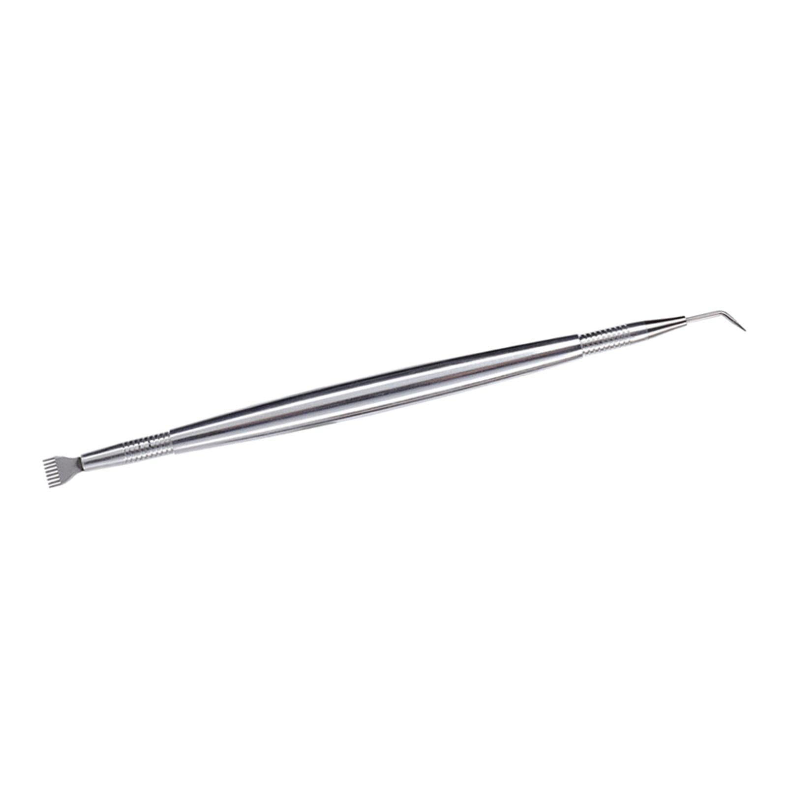 Professional Stainless Steel Eyelash Separator Tool for Lash Extensions & Perm - Perfect for Salon, DIY Home Use & Professional Stylists