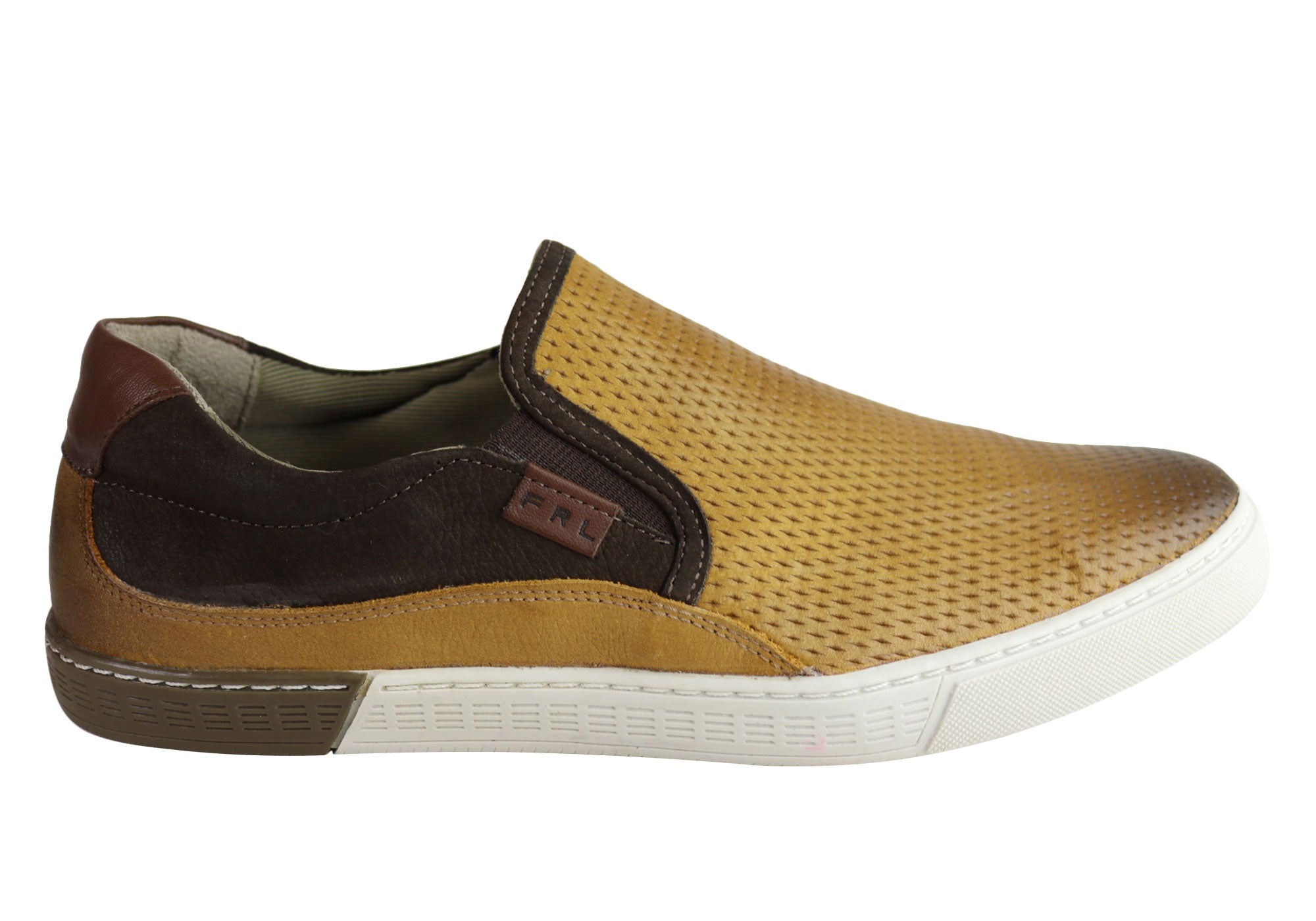 Ferricelli Kelvin Men's Leather Slip-On Casual Loafers - Handmade in Brazil - Perfect for Business Casual, Office & Weekend Wear
