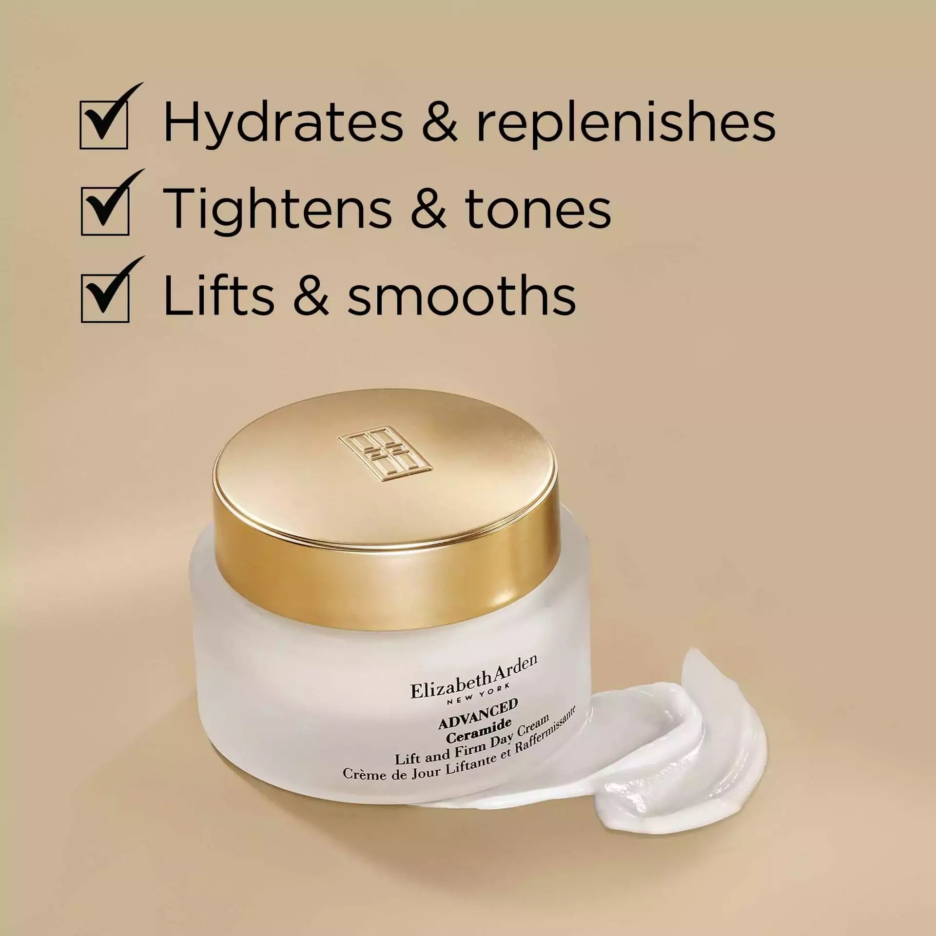 Advanced Ceramide Lift & Firm Day SPF + Night Cream Set - Anti-Aging Skincare Duo for Wrinkles & Dry Skin | Daytime Protection & Overnight Repair