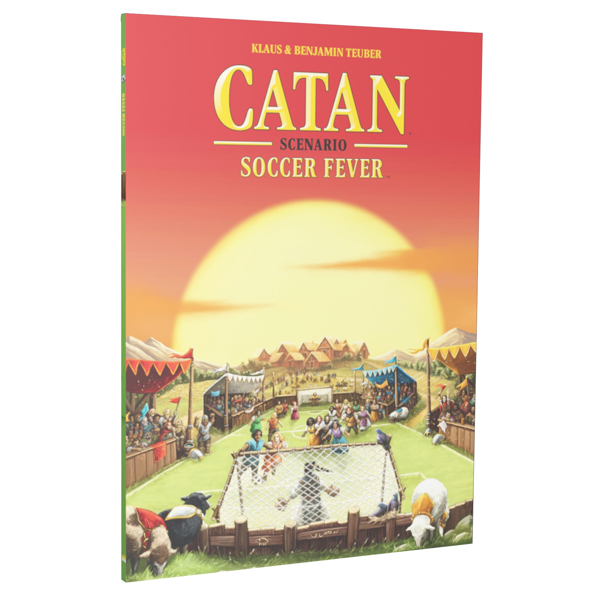 Catan Board Game - Soccer Fever Expansion | Strategy Game for Adults & Family | Perfect for Game Nights & Soccer Fans