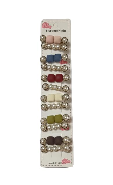Stylish Hair Clips for Women - 6 Pack Fashion Hair Pins & Claw Clutchers for Girls, Perfect Gift for Women & Teens - Great for School, Work, Parties & Everyday Hairstyling