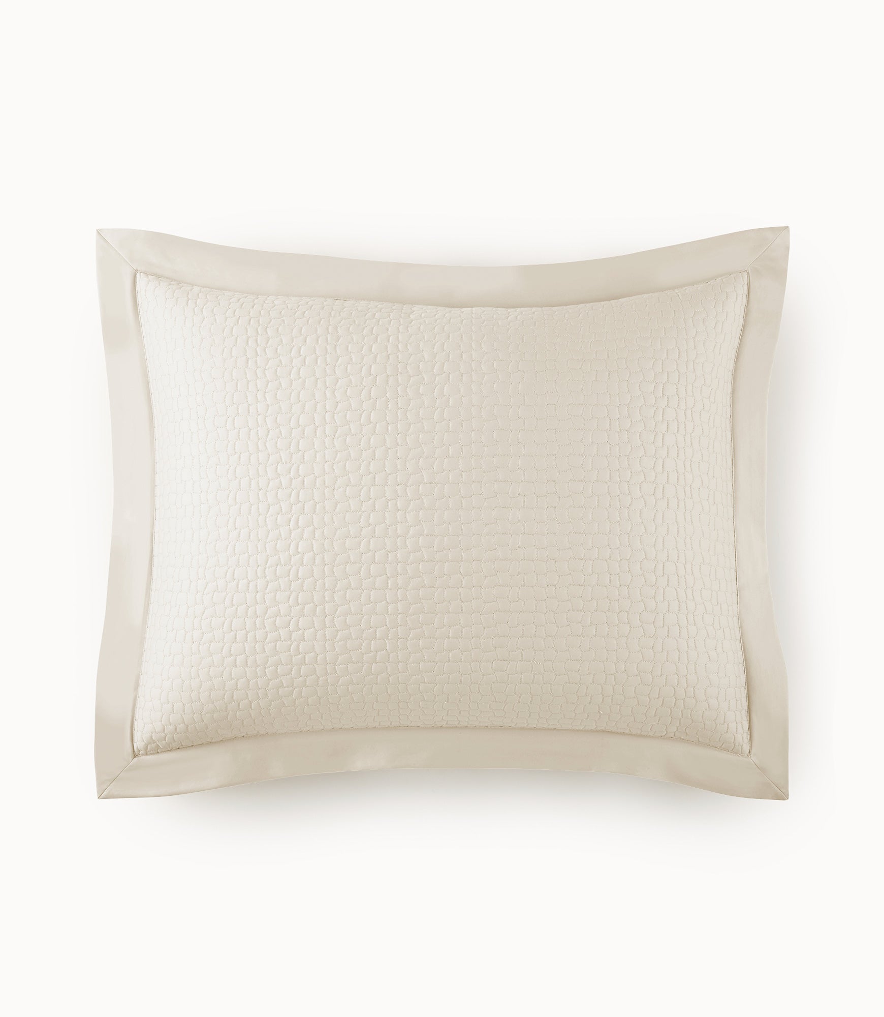 Hamilton Quilted Sham - Premium Decorative Pillow Cover for Bedroom & Living Room - Soft Cotton Sham with Elegant Quilted Design - Perfect for Home Decor, Guest Rooms, and Cozy Spaces