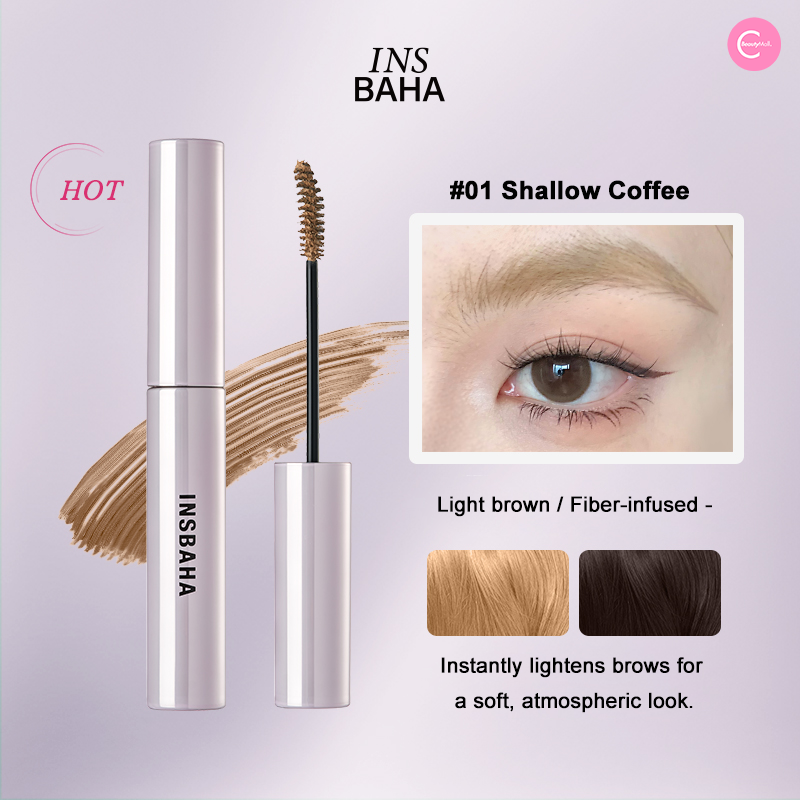INSBAHA Soft Mist Wave Brow Dye - Waterproof Eyebrow Tint for Natural-Looking Brows | Perfect for Daily Makeup & Special Occasions