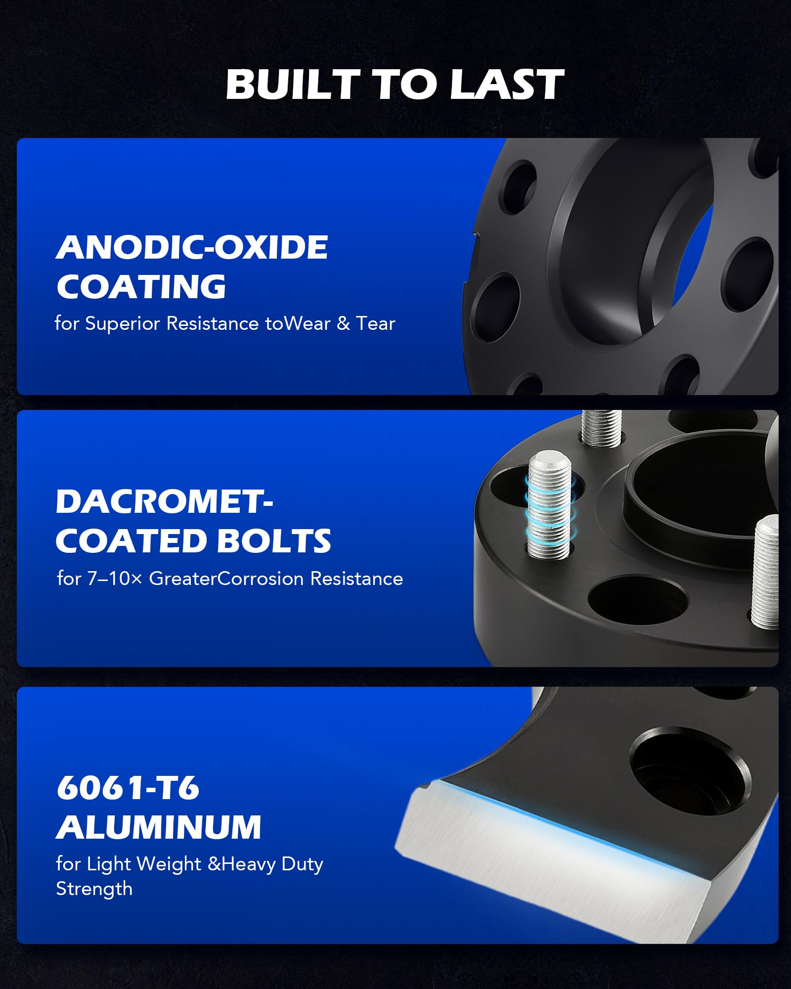 Orion Motor Tech 5x5 Wheel Spacers 1.5