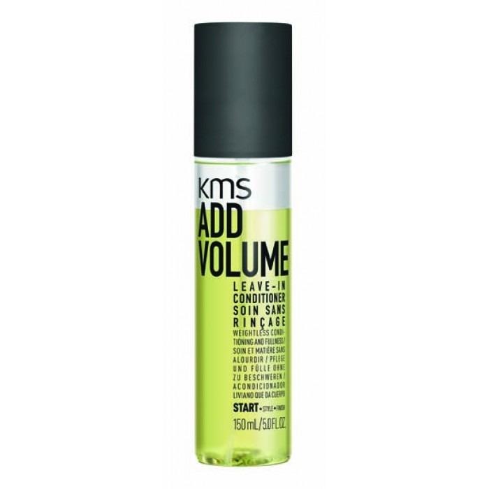 KMS Add Volume Leave-In Conditioner 150ml - Volumizing Hair Treatment for Fine & Flat Hair - Perfect for Daily Use & Styling