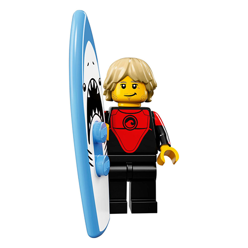 Professional Surfer Series 17 Lego Minifigure - Collectible Toy for Kids & Adults - Perfect for Beach Themed Displays & Lego Collections