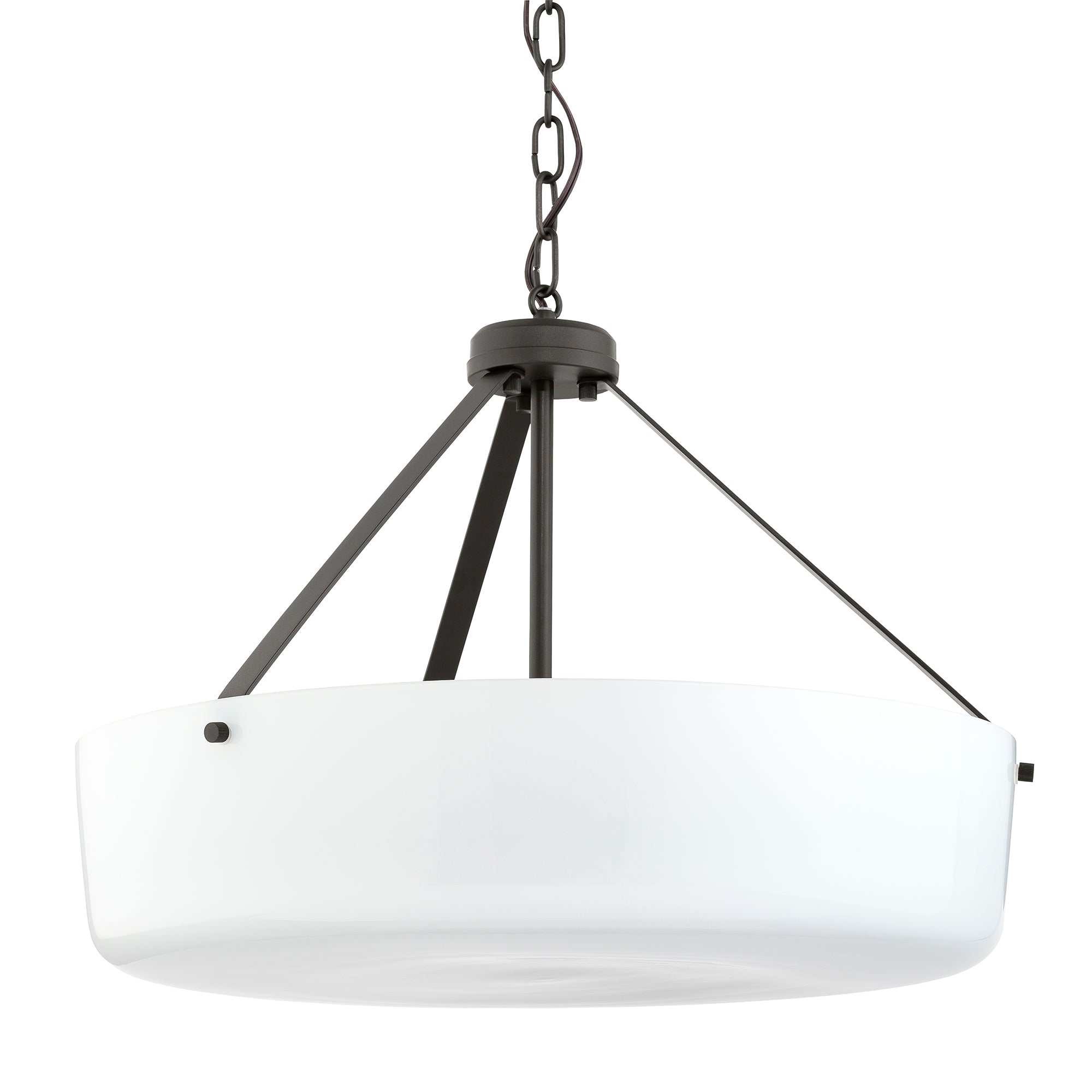 Lieon 3-Light Convertible Pendant Chandelier - Adjustable Hanging Fixture for Kitchen Island, Dining Room & Living Room Lighting