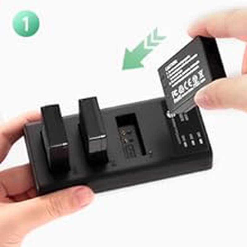 3 Pack LP-E12 Rechargeable Batteries & Triple Charger Kit for Canon EOS M Series Cameras - Perfect for Travel, Vlogging, and Extended Photography Sessions