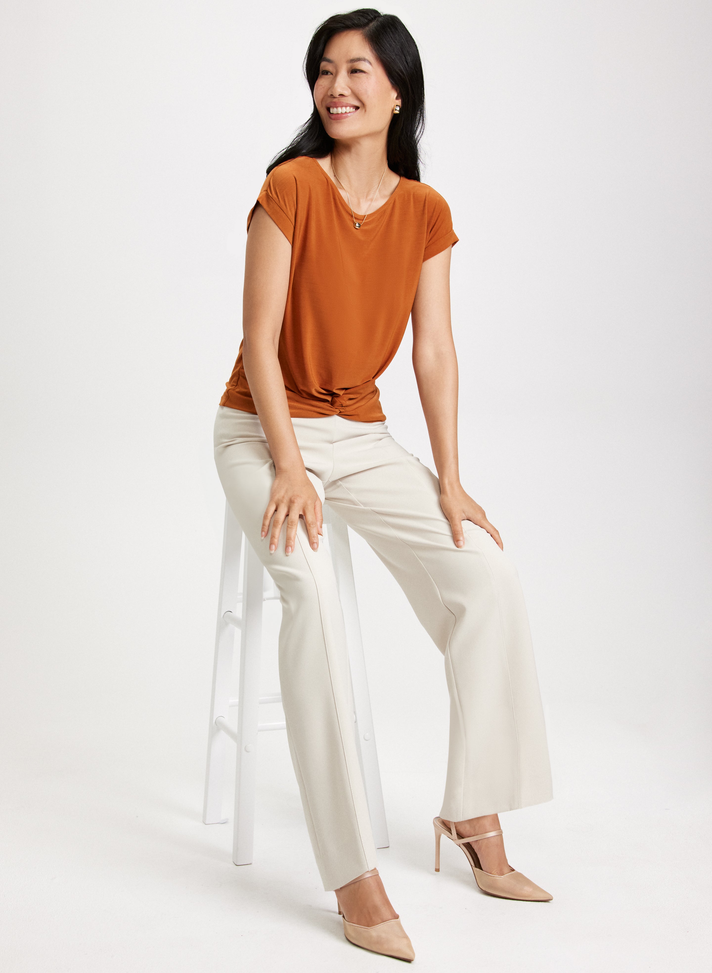 Drop Shoulder Tops & Wide Leg Pants for Women - Casual Loose Fit Outfit Set for Streetwear, Lounge & Everyday Wear