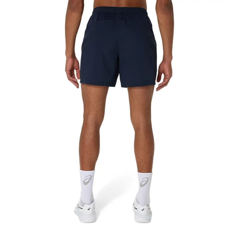 ASICS Men's Court 7 Tennis Shorts - Breathable Athletic Shorts for Men | Midnight Blue | Perfect for Tennis, Running & Gym Workouts