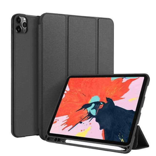 2020 iPad Pro 11 Inch PU Leather Flip Stand Case - Slim Protective Cover with Auto Sleep/Wake for Apple iPad Pro 11 (2nd Gen) - Perfect for Work, Travel & Home Use
