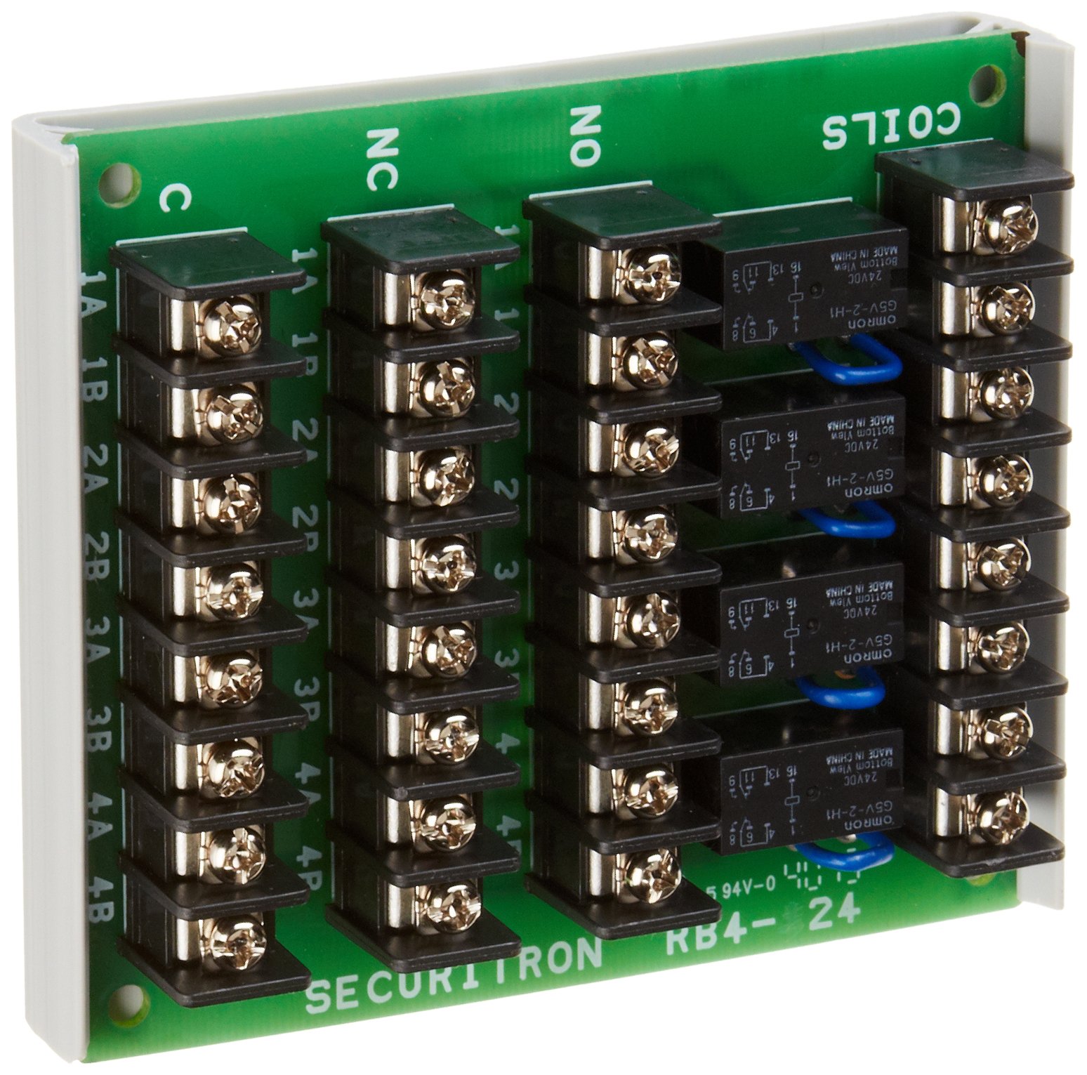 Securitron RB-4-24 RB Relay Board 24V DC - Secure Access Control System for Commercial Buildings & Industrial Facilities