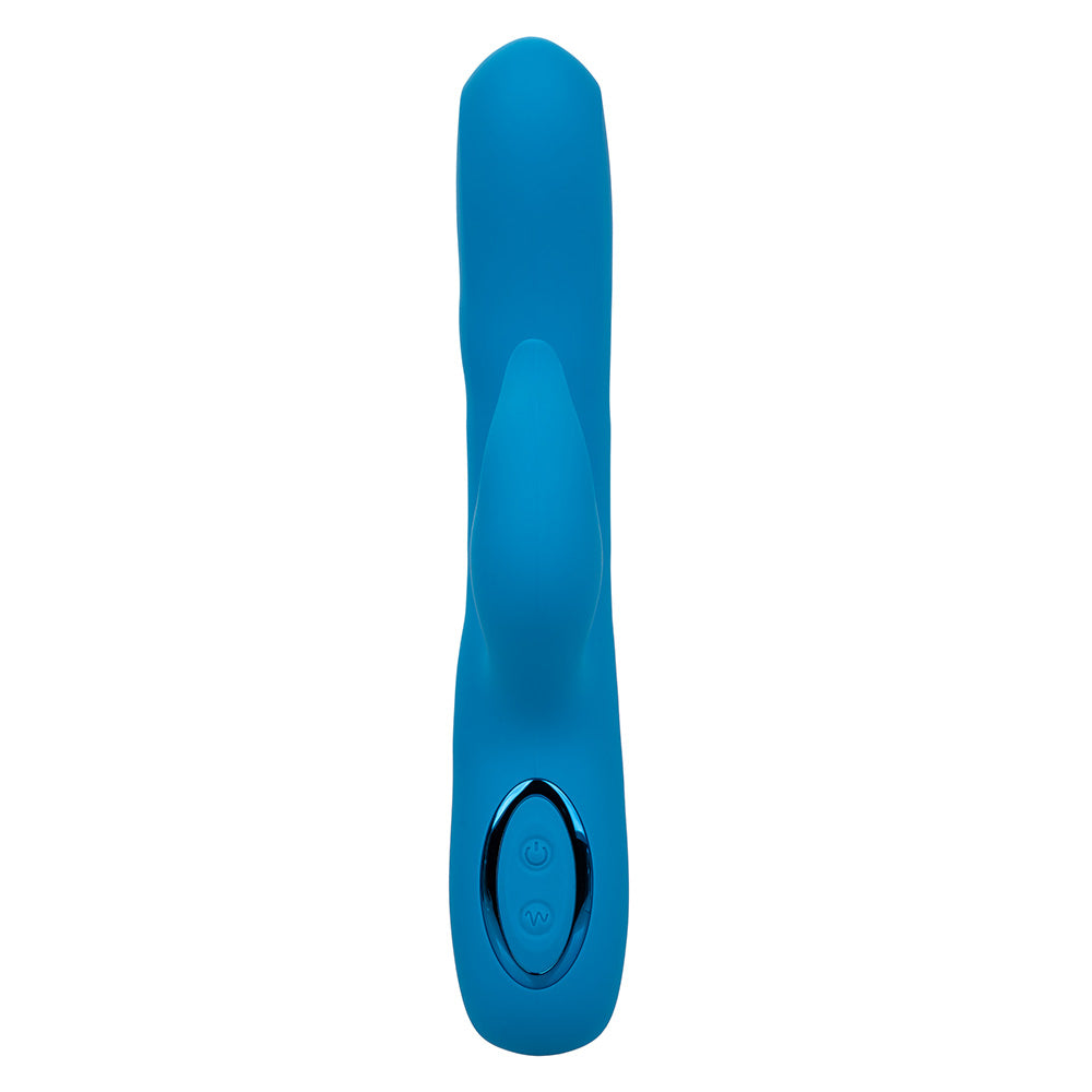 Premium Azure Collection Flutter G-Spot Rabbit Vibrator - Dual Stimulation for Women - Perfect for Solo Play & Couples Intimacy